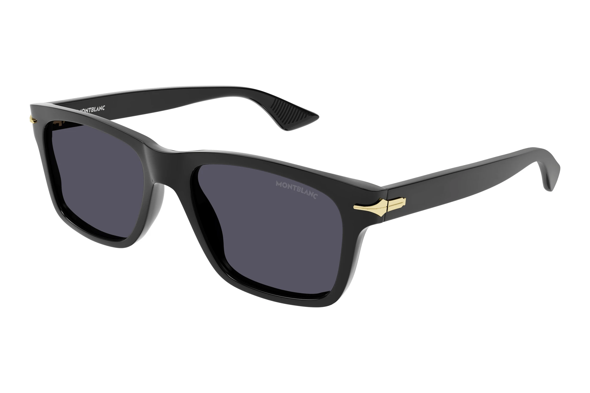 Mont Blanc MB0263S 001 BLACK Mont Blanc MB0263S 001 BLACK