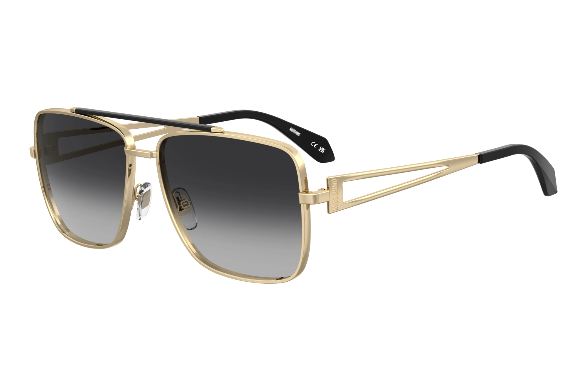 Moschino MOS218/S 000/9O GREY SHADEDROSE GOLD Moschino MOS218/S 000/9O GREY SHADEDROSE GOLD