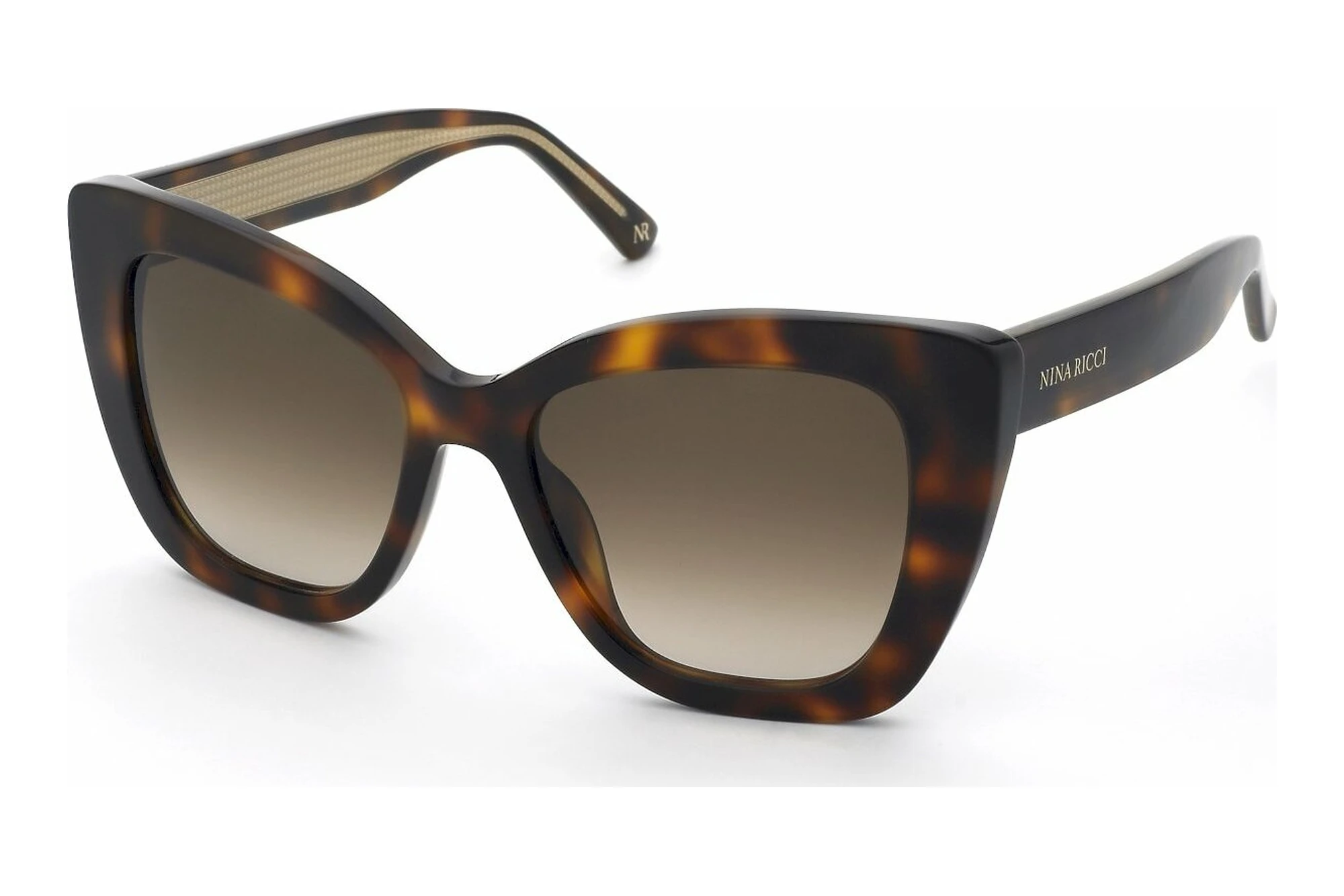 Nina Ricci SNR376 0752 BROWN GRADIENTSHINY DARK HAVANA Nina Ricci SNR376 0752 BROWN GRADIENTSHINY DARK HAVANA