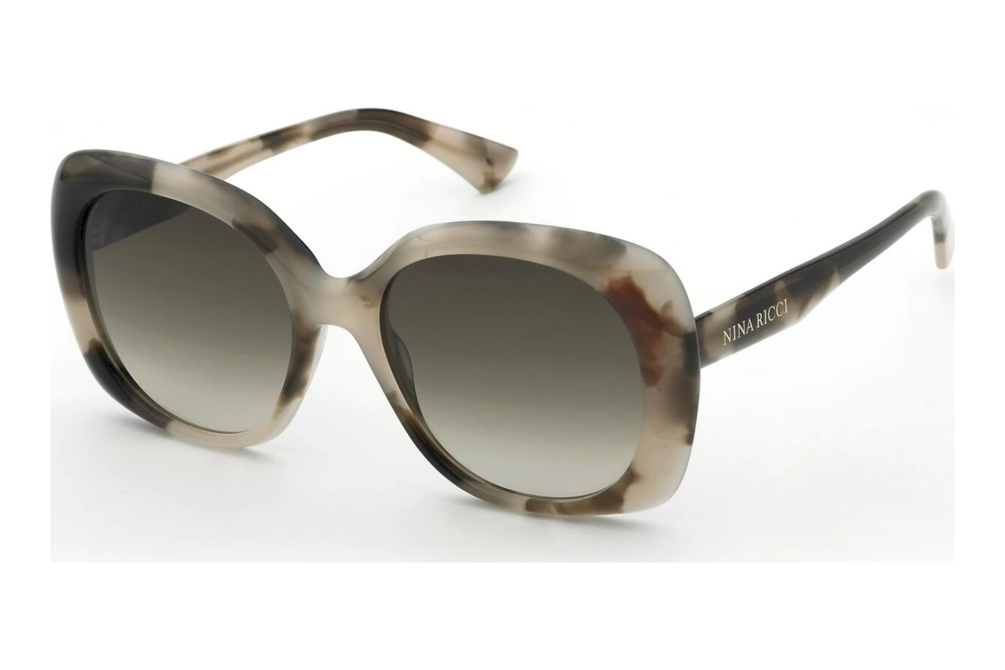 Nina Ricci SNR457 06SK GREEN GRADIENTSHINY OPAL HAVANA Nina Ricci SNR457 06SK GREEN GRADIENTSHINY OPAL HAVANA