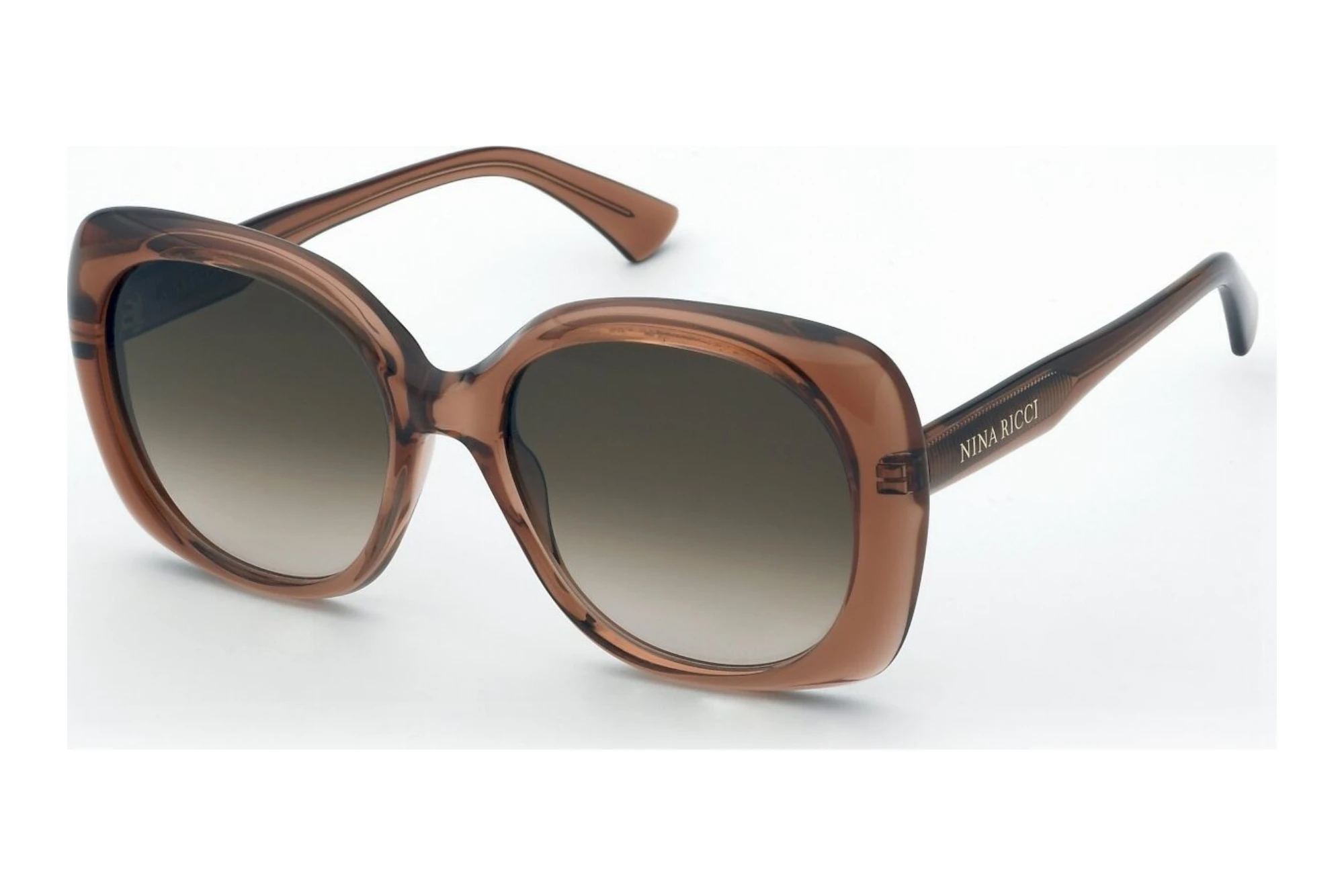Nina Ricci SNR457 07AY BROWN GRADIENTSHINY TRANSP.BROWN Nina Ricci SNR457 07AY BROWN GRADIENTSHINY TRANSP.BROWN