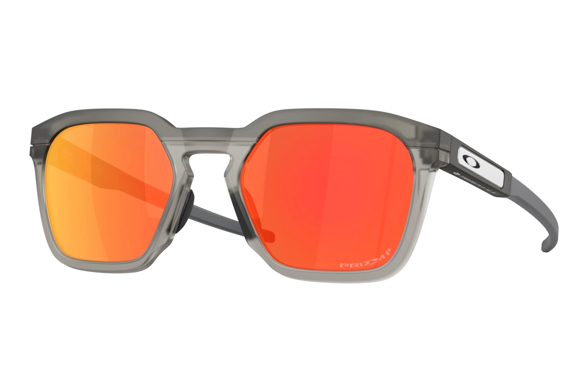 Oakley OO9555 955506 Prizm Ruby PolarizedMatte Grey Smoke Oakley OO9555 955506 Prizm Ruby PolarizedMatte Grey Smoke