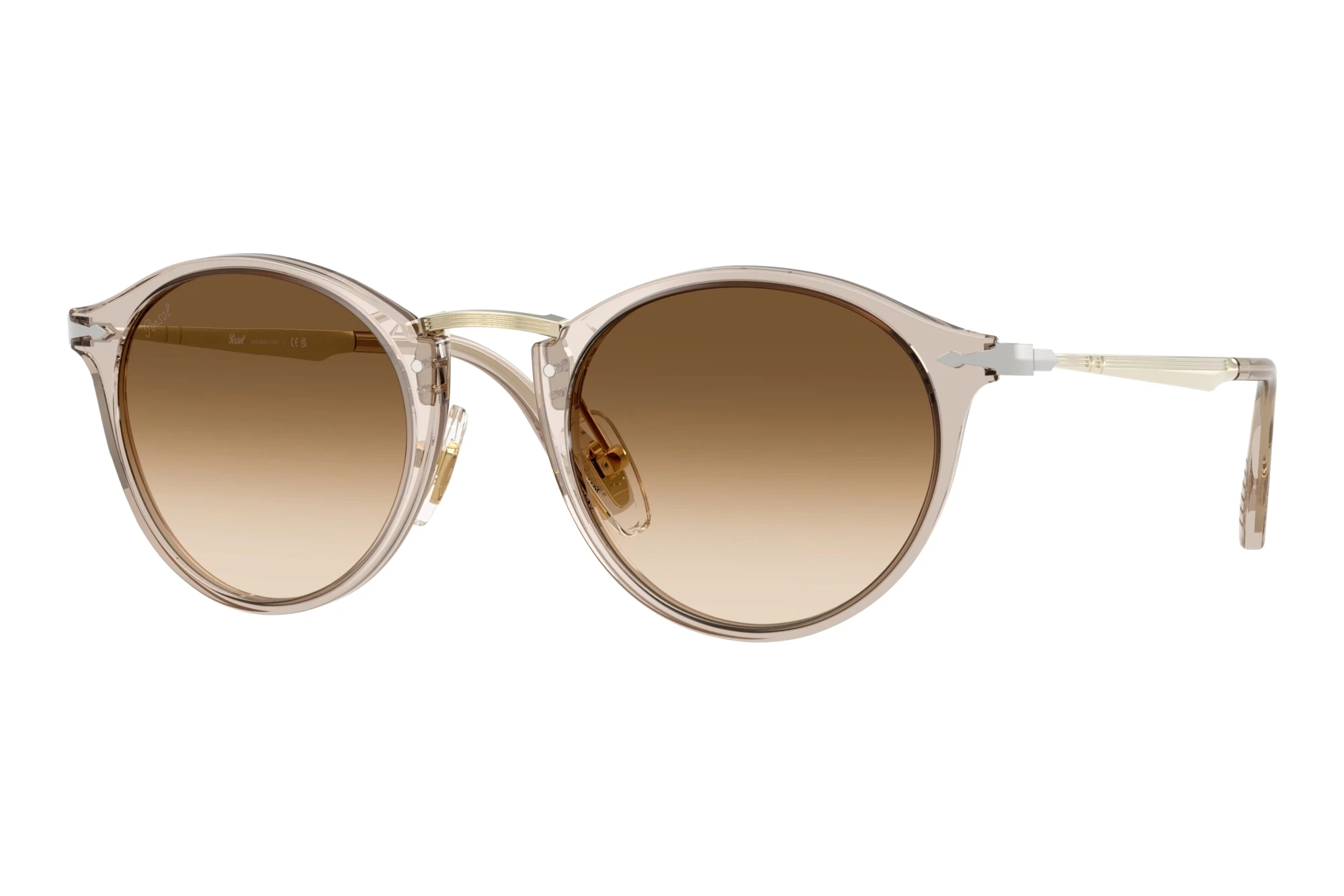 Persol PO3166S 124051 Clear Gradient BrownTransparent Brown Grey Persol PO3166S 124051 Clear Gradient BrownTransparent Brown Grey