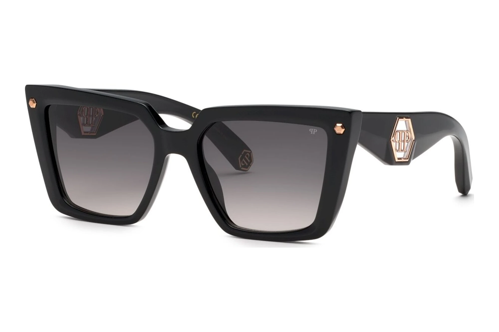 Philipp Plein SPP178 0700 SMOKE GRADIENTSHINY BLACK Philipp Plein SPP178 0700 SMOKE GRADIENTSHINY BLACK