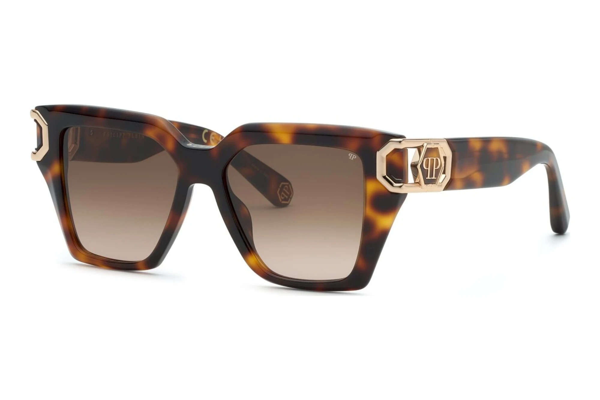 Philipp Plein SPP213M 0752 BROWN GRADIENTSHINY DARK HAVANA Philipp Plein SPP213M 0752 BROWN GRADIENTSHINY DARK HAVANA