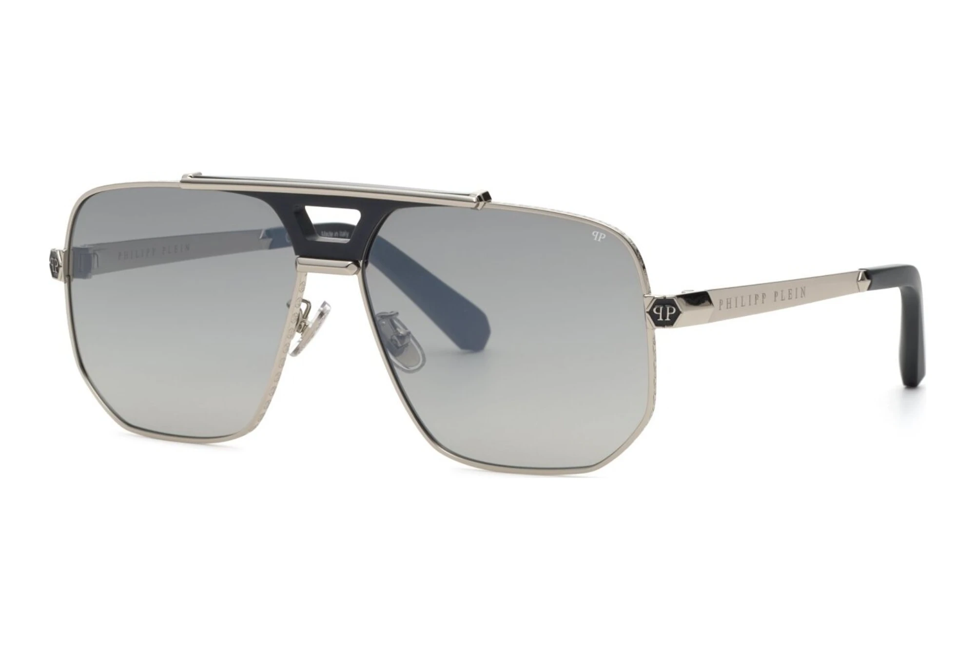 Philipp Plein SPP226M 579X SMOKE GRADIENT/MIRROR SILVERSHINY PALLADIUM Philipp Plein SPP226M 579X SMOKE GRADIENT/MIRROR SILVERSHINY PALLADIUM