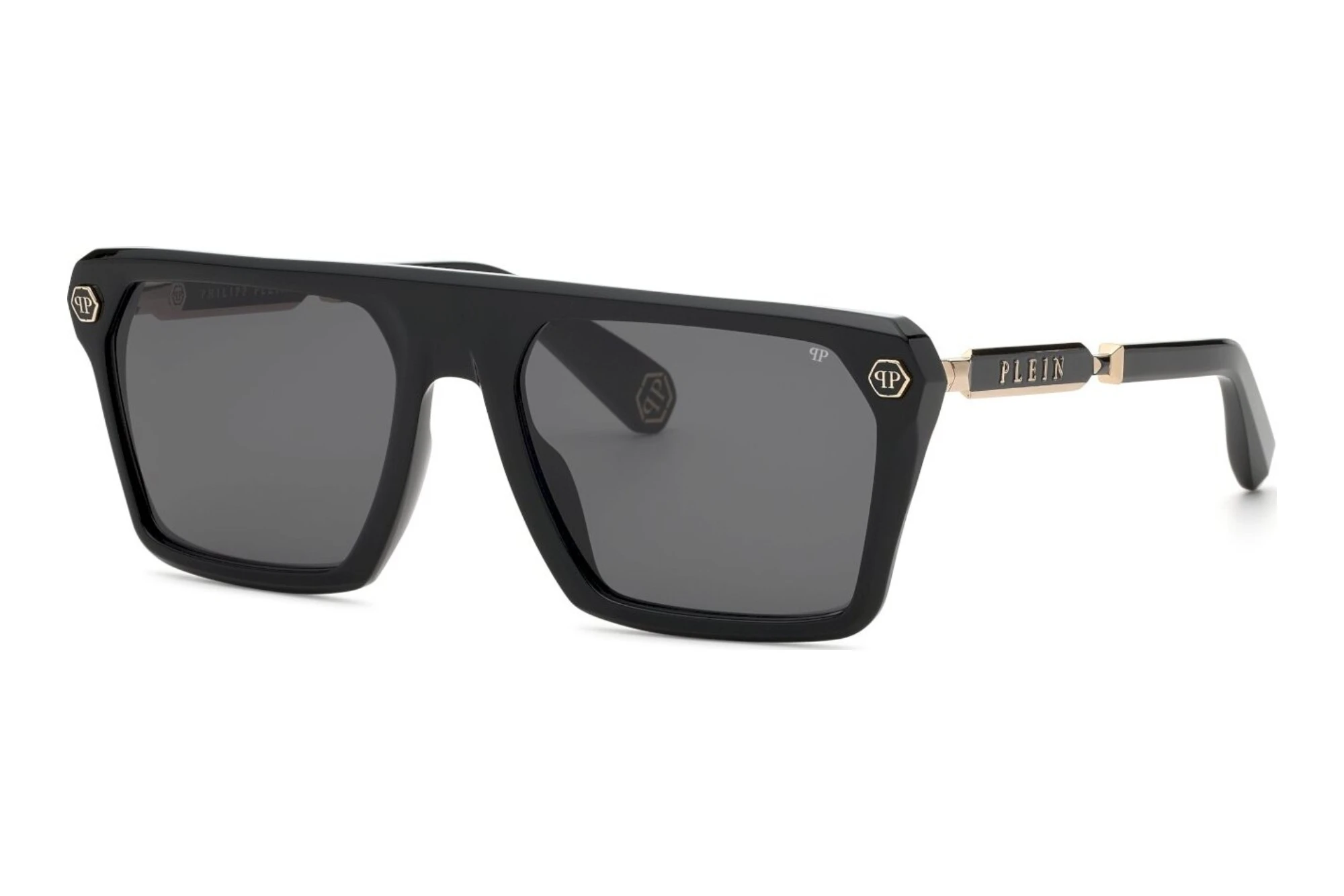 Philipp Plein SPP228 0700 SMOKESHINY BLACK Philipp Plein SPP228 0700 SMOKESHINY BLACK