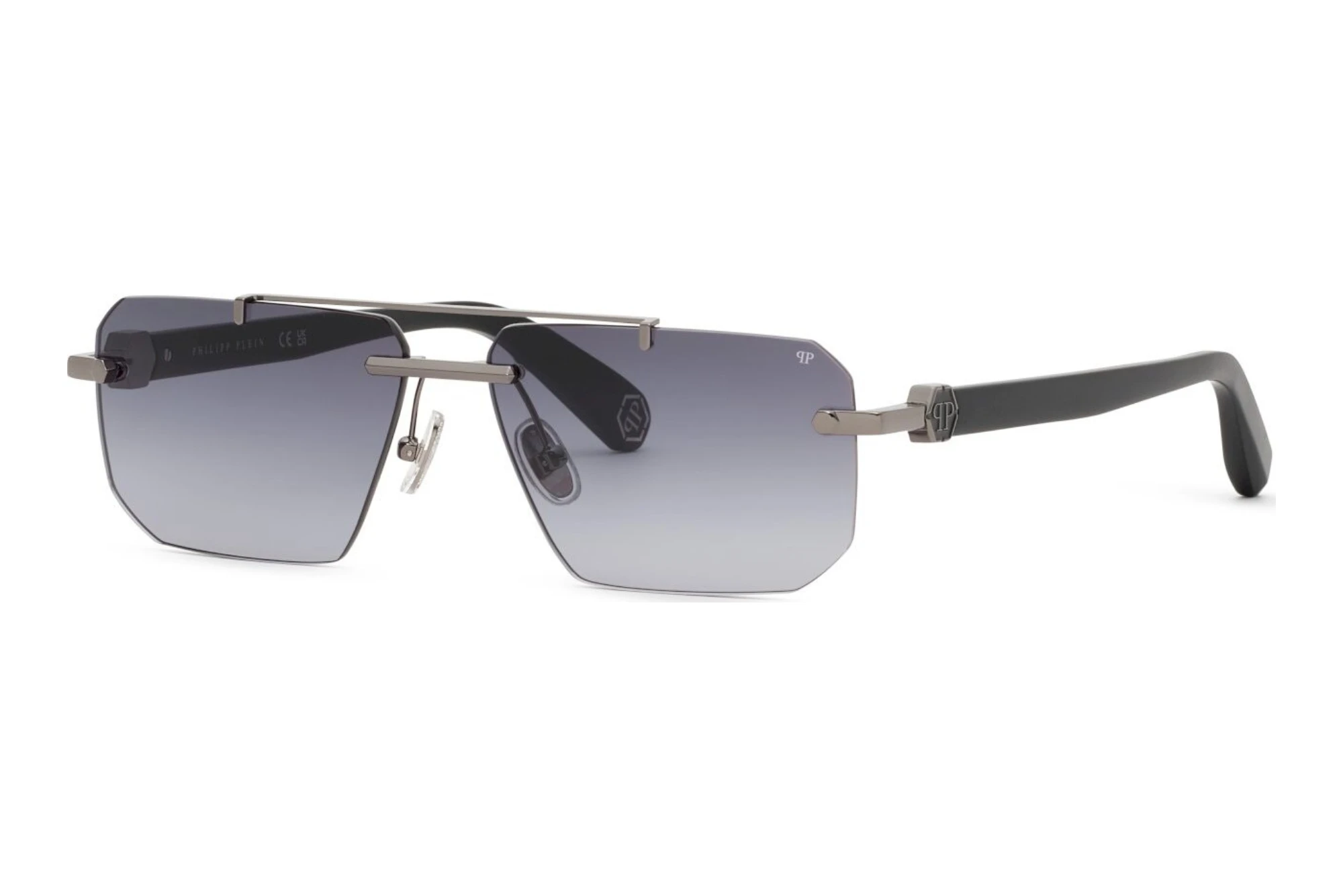 Philipp Plein SPP274 0568 SMOKE GRADIENT SMOKETOTAL SHINY GUN Philipp Plein SPP274 0568 SMOKE GRADIENT SMOKETOTAL SHINY GUN