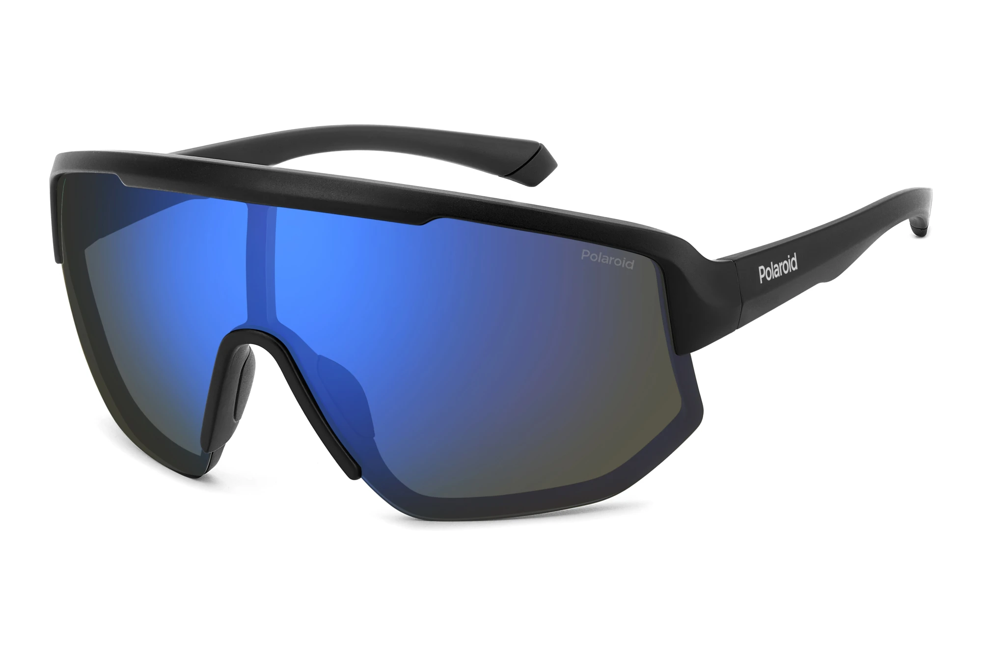 Polaroid PLD 7047/S 0VK/5X BLUE MIRROR POLARIZEDMATTE BLACK BLUE Polaroid PLD 7047/S 0VK/5X BLUE MIRROR POLARIZEDMATTE BLACK BLUE