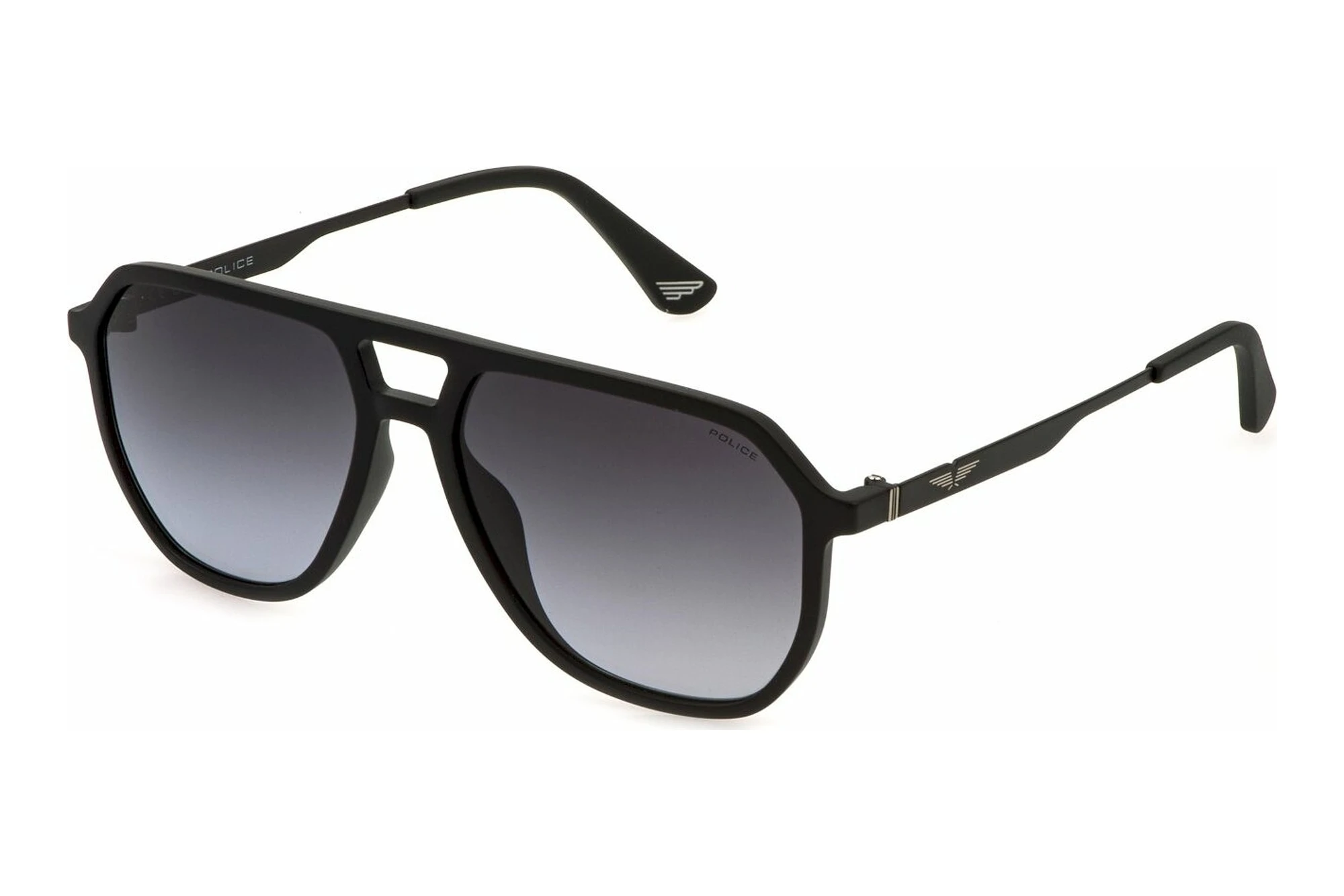 Police SPLQ81 0U28 SMOKE GRADIENTMATT BLACK Police SPLQ81 0U28 SMOKE GRADIENTMATT BLACK