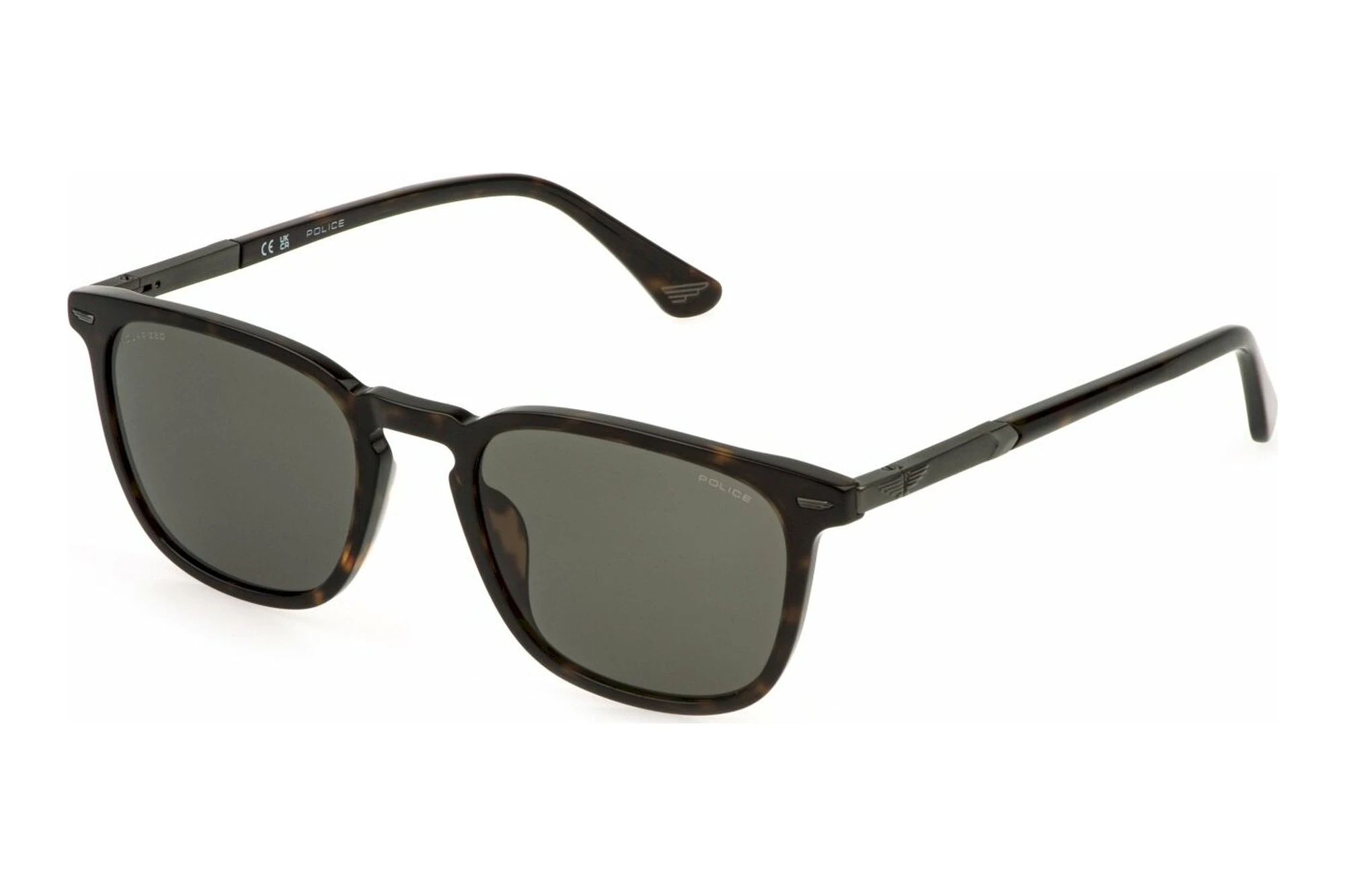 Police SPLQ86 722P SMOKESHINY DARK HAVANA Police SPLQ86 722P SMOKESHINY DARK HAVANA