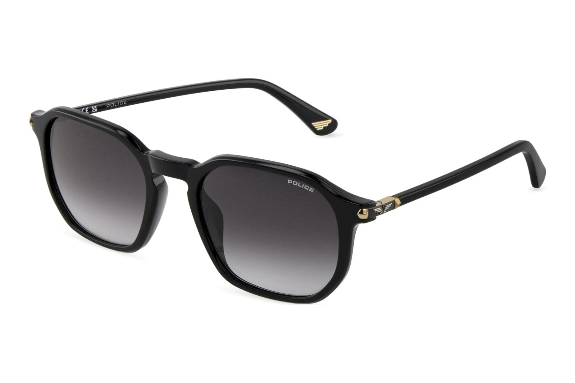 Police SPLU69 0700 SMOKE GRADIENT SMOKESHINY BLACK Police SPLU69 0700 SMOKE GRADIENT SMOKESHINY BLACK