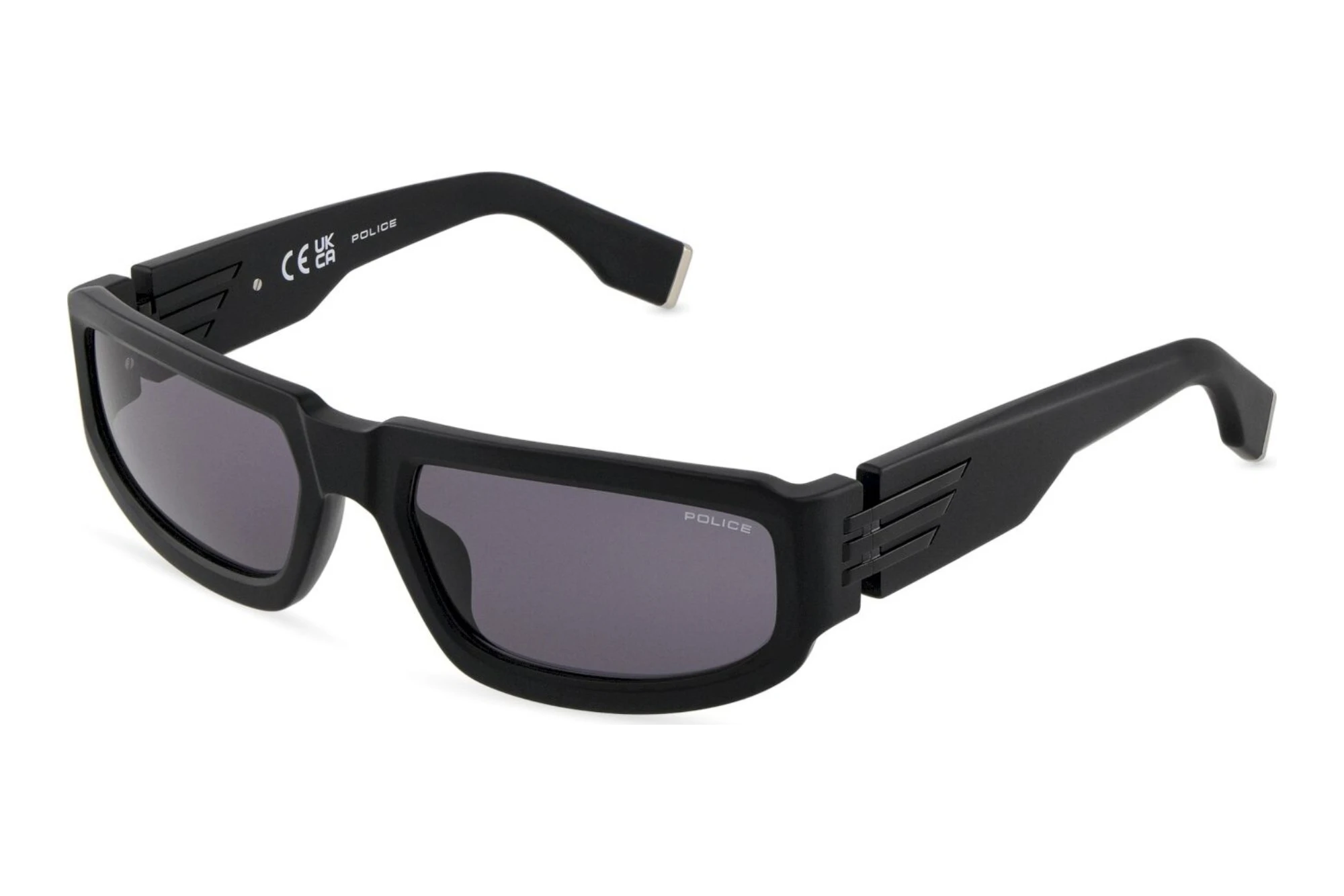 Police SPLU77 0703 SMOKEMATT/SANDBLASTED BLACK Police SPLU77 0703 SMOKEMATT/SANDBLASTED BLACK