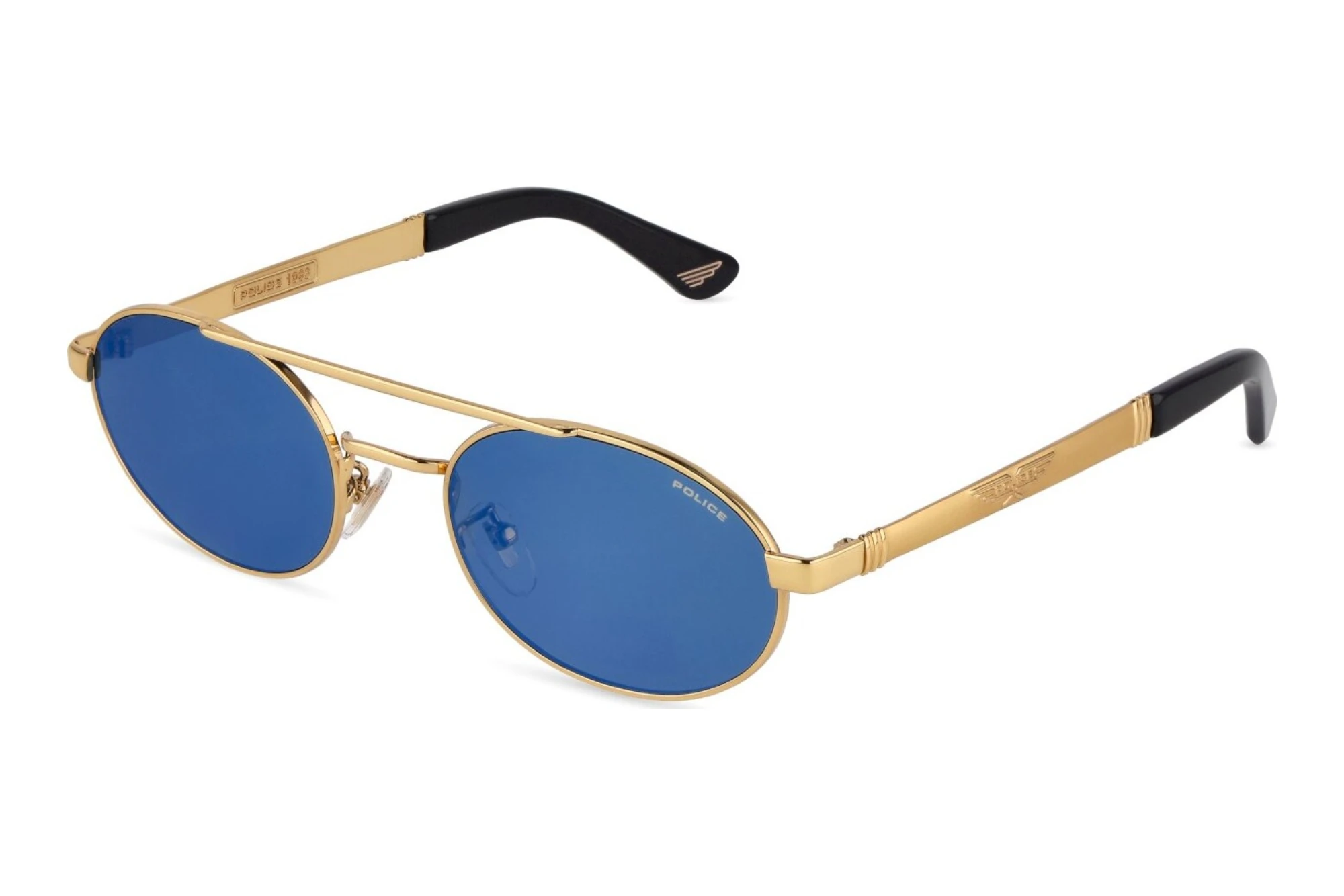 Police SPLV31 200B SMOKE/MIRROR BLUESHINY ENDURA GOLD Police SPLV31 200B SMOKE/MIRROR BLUESHINY ENDURA GOLD