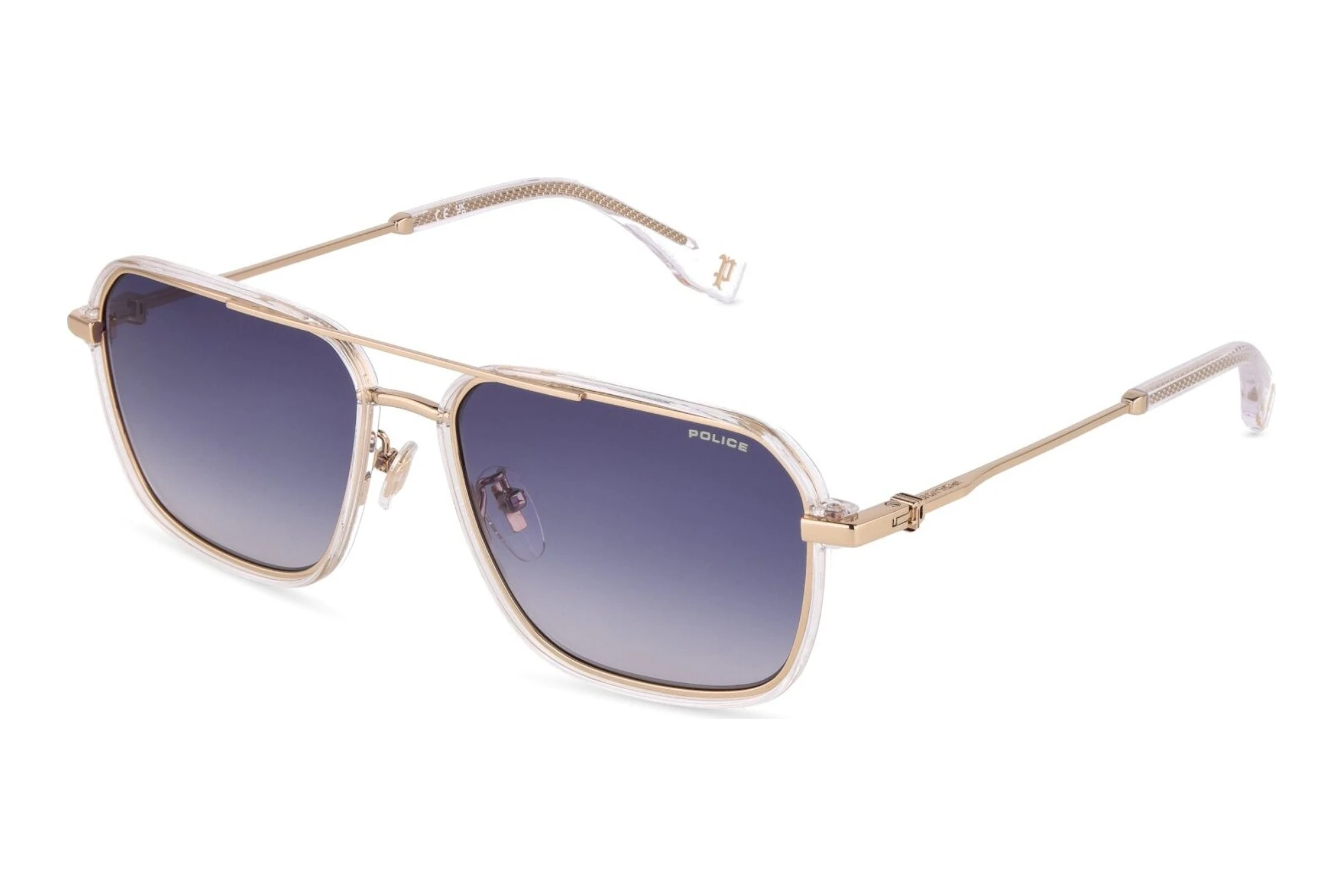 Police SPLV33 0300 BLUE GRADIENT BLUESHINY ROSE GOLD Police SPLV33 0300 BLUE GRADIENT BLUESHINY ROSE GOLD