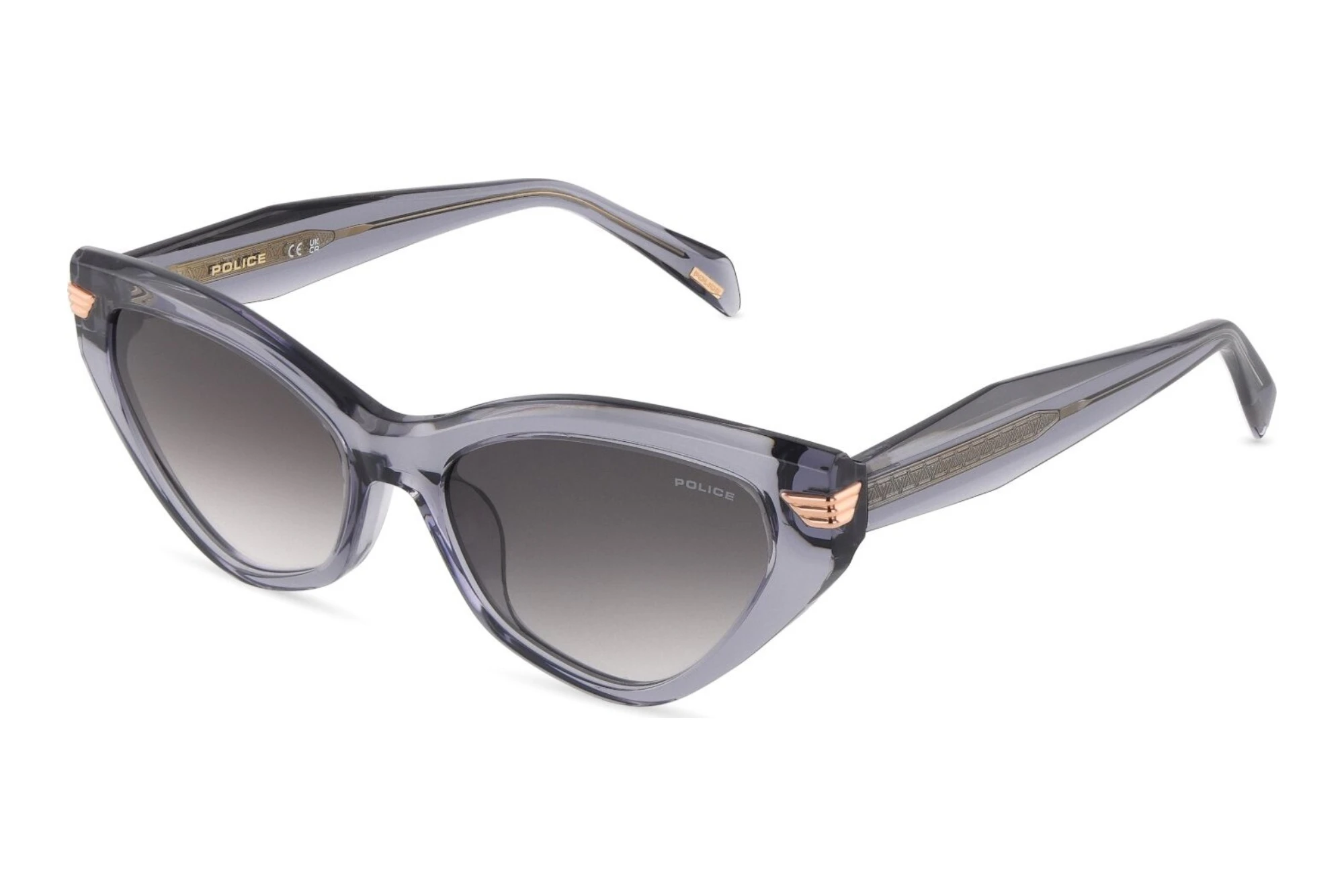 Police SPLV62 0868 SMOKE GRADIENTTRANSPARENT GREY Police SPLV62 0868 SMOKE GRADIENTTRANSPARENT GREY
