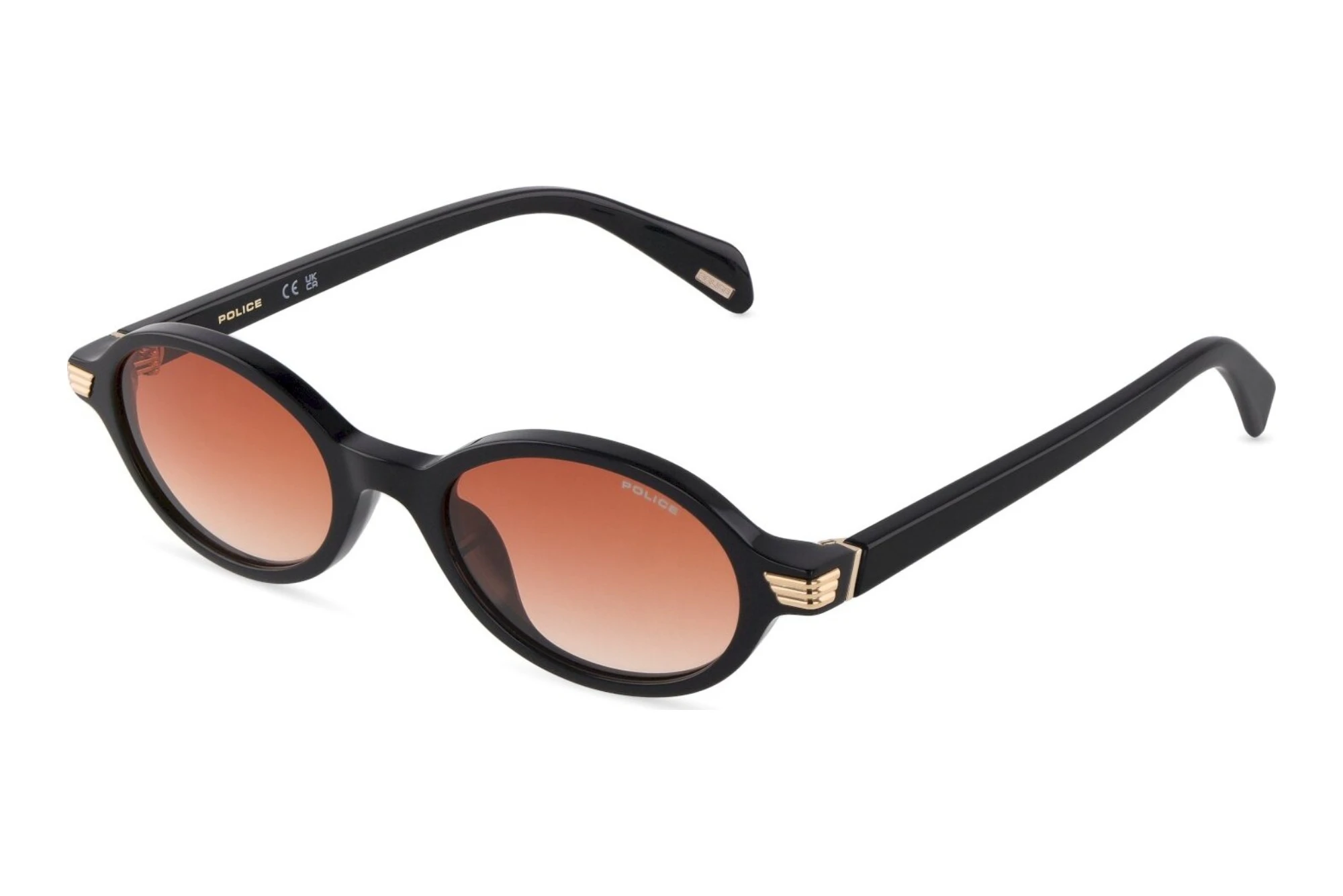 Police SPLV63 700Y ORANGE GRADIENT ORANGESHINY BLACK Police SPLV63 700Y ORANGE GRADIENT ORANGESHINY BLACK