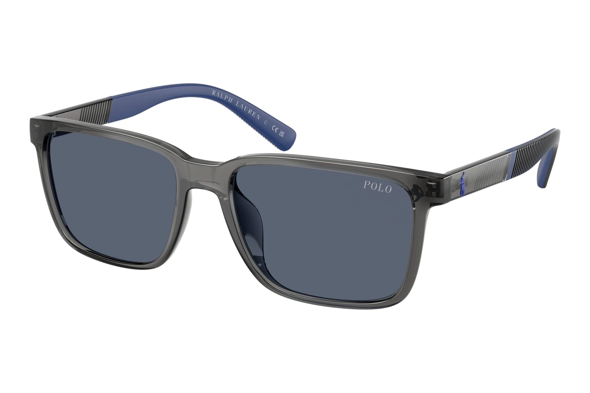 Polo PH4189U 579987 Dark BlueShiny Transparent Grey Polo PH4189U 579987 Dark BlueShiny Transparent Grey
