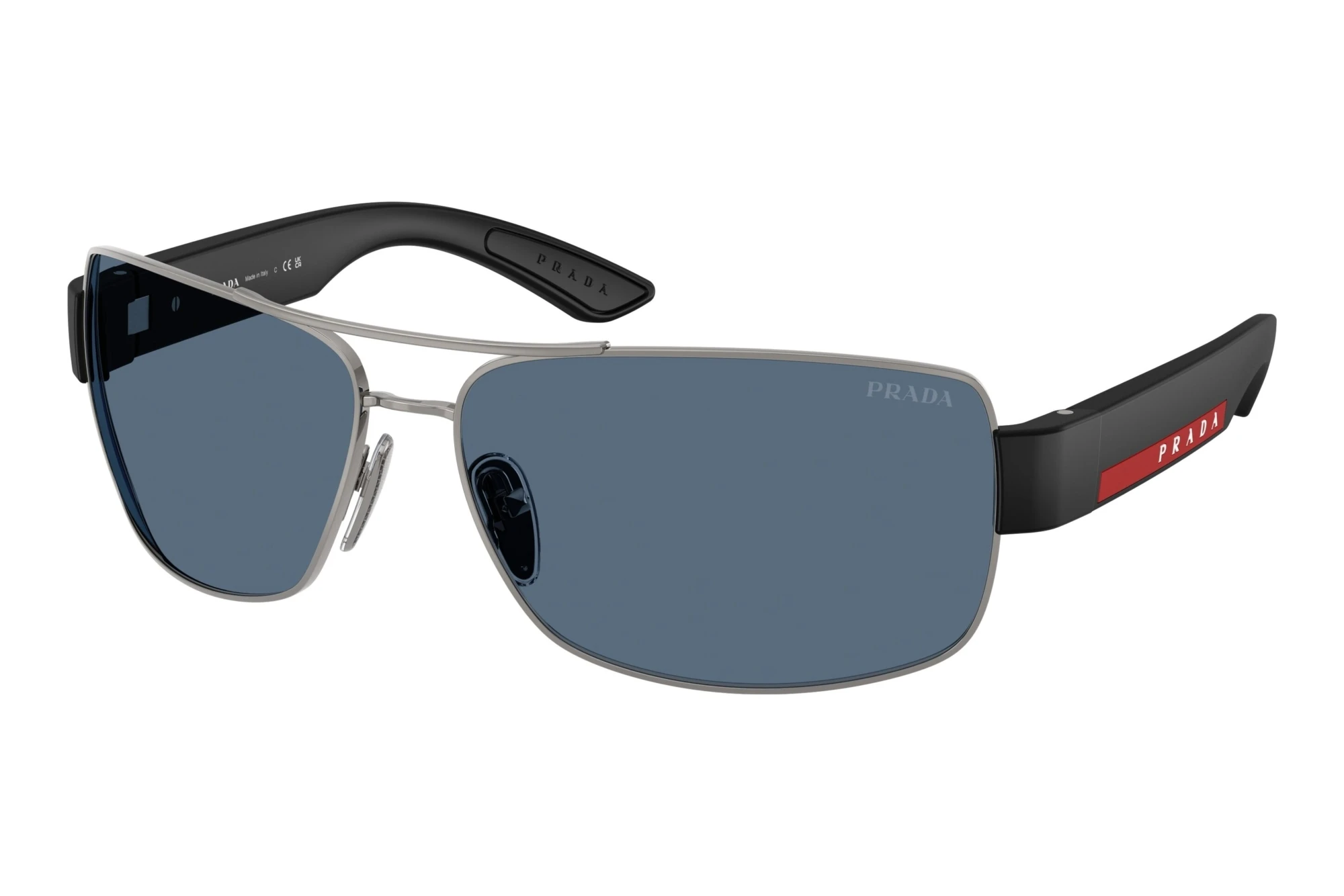 Prada Linea Rossa PS B52S 5AV06A Dark BlueGunmetal Prada Linea Rossa PS B52S 5AV06A Dark BlueGunmetal