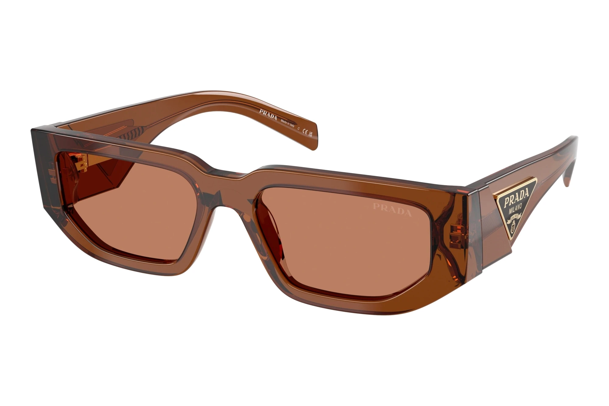 Prada PR 09ZS 20H90Q BrownDark Brown Transparent Prada PR 09ZS 20H90Q BrownDark Brown Transparent