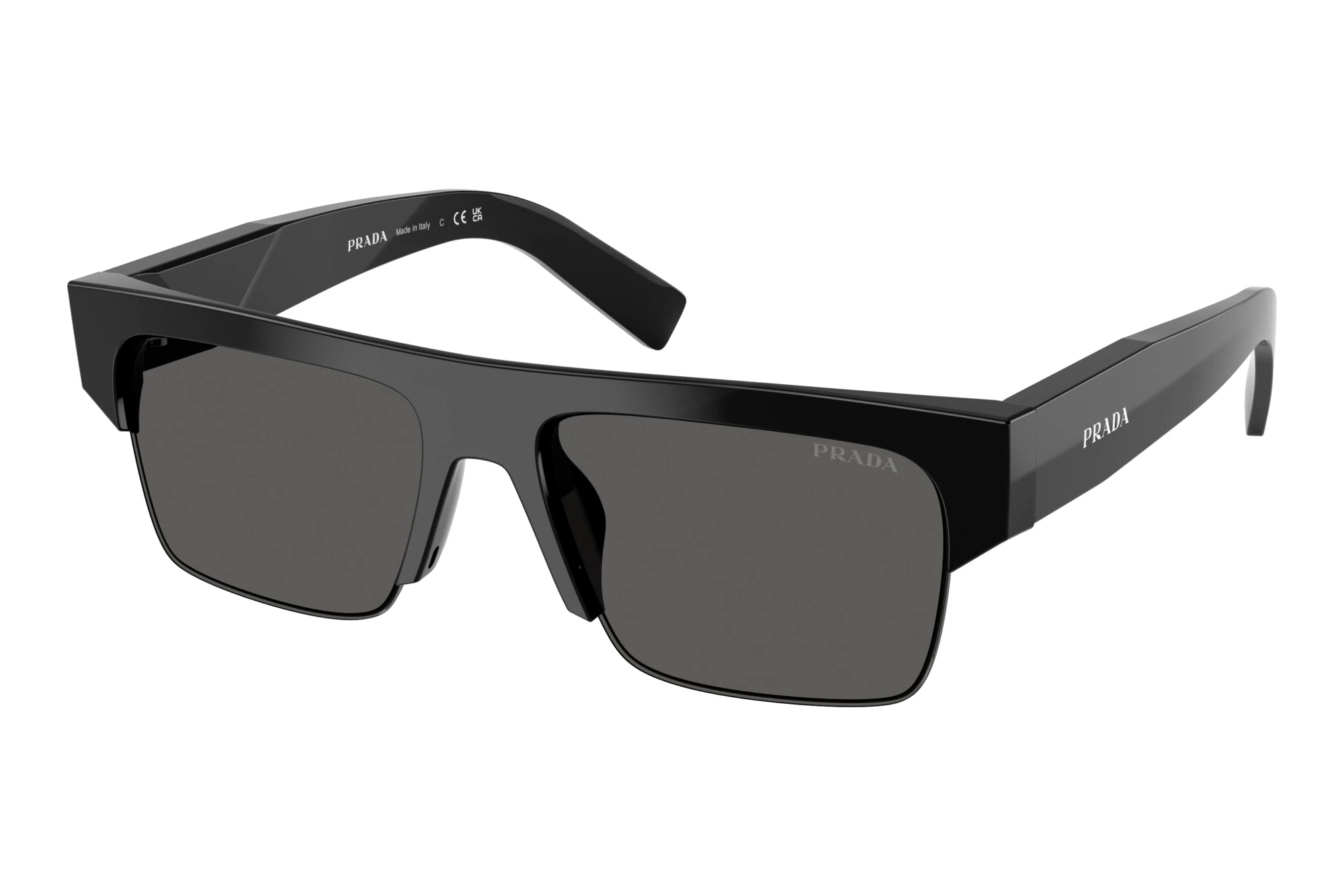 Prada PR D12SU 16K20Z Ardesia/AntiriflessoBlack Prada PR D12SU 16K20Z Ardesia/AntiriflessoBlack