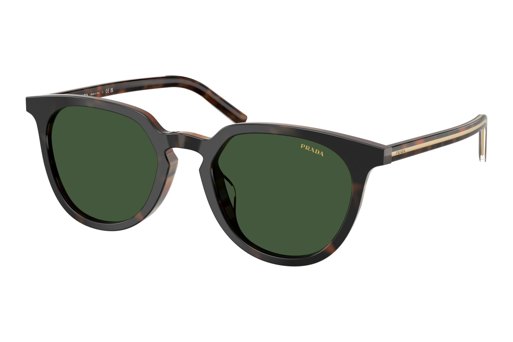 Prada PR D15SD 20P40P GreenCherry Tortoise/Tabacco Horn Prada PR D15SD 20P40P GreenCherry Tortoise/Tabacco Horn