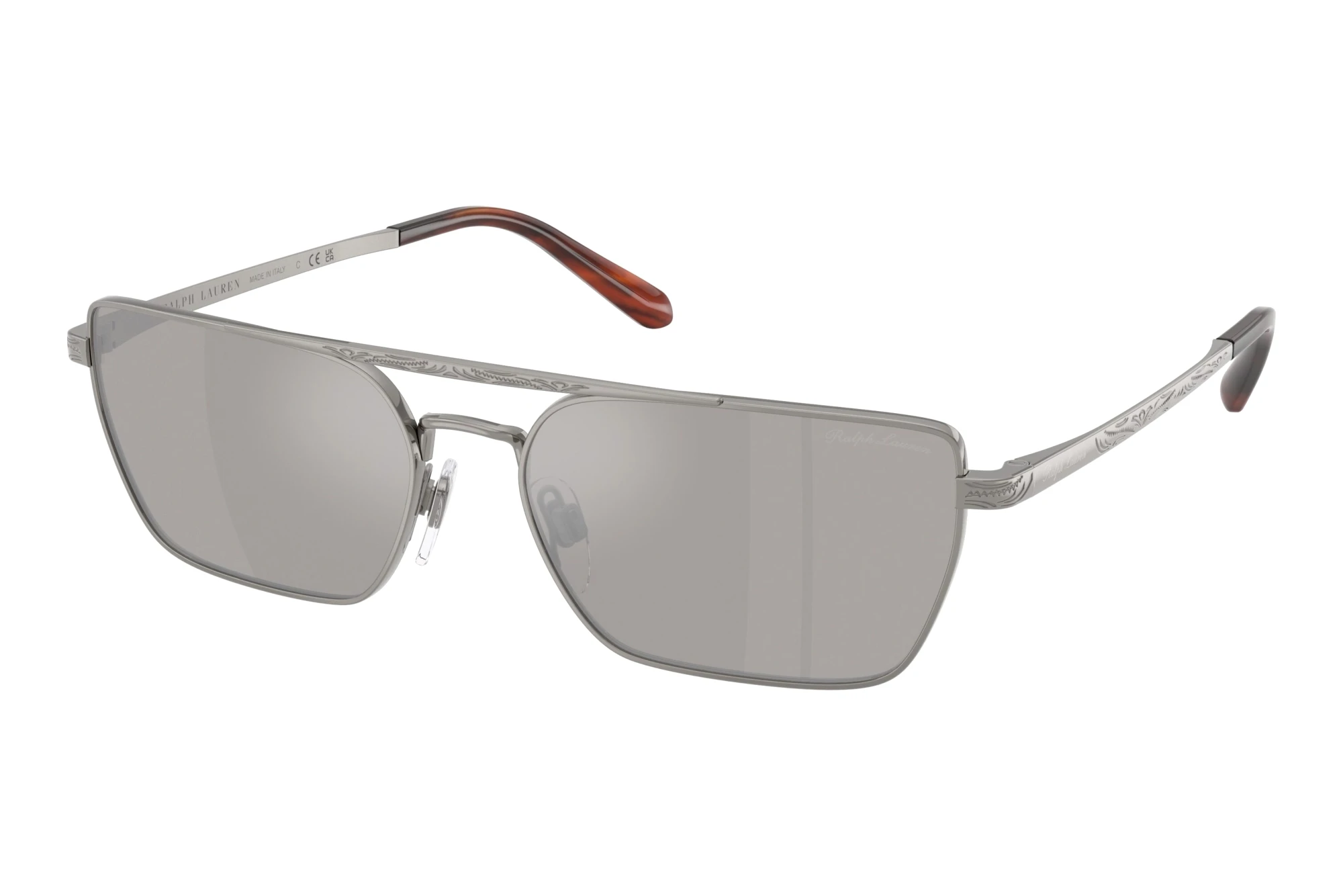 Ralph Lauren RL7092 90026G Light Gray Mirror SilverShiny Gunmetal Ralph Lauren RL7092 90026G Light Gray Mirror SilverShiny Gunmetal