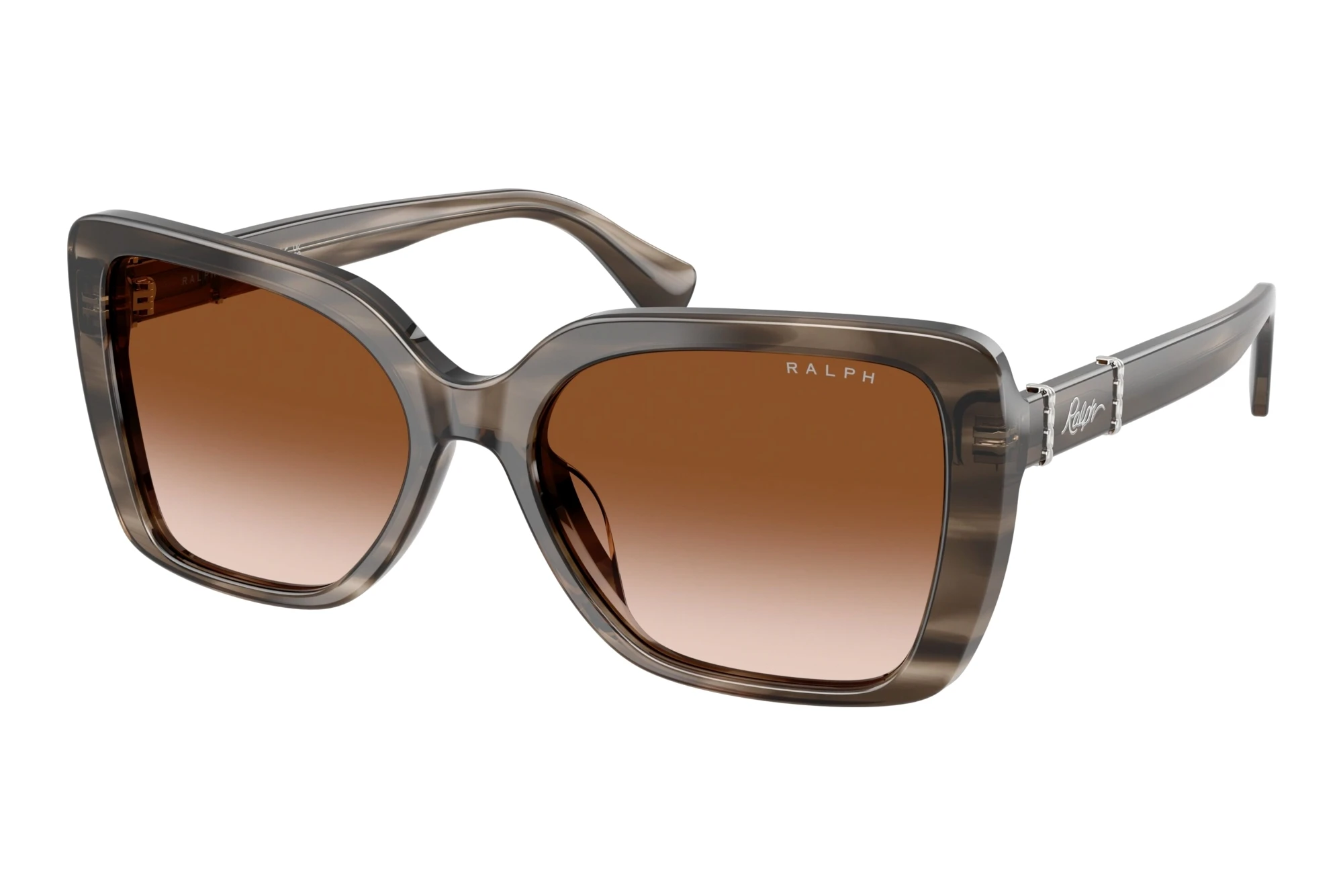 Ralph RA5356U 638313 Gradient BrownGrey/Crystal Striped Ralph RA5356U 638313 Gradient BrownGrey/Crystal Striped