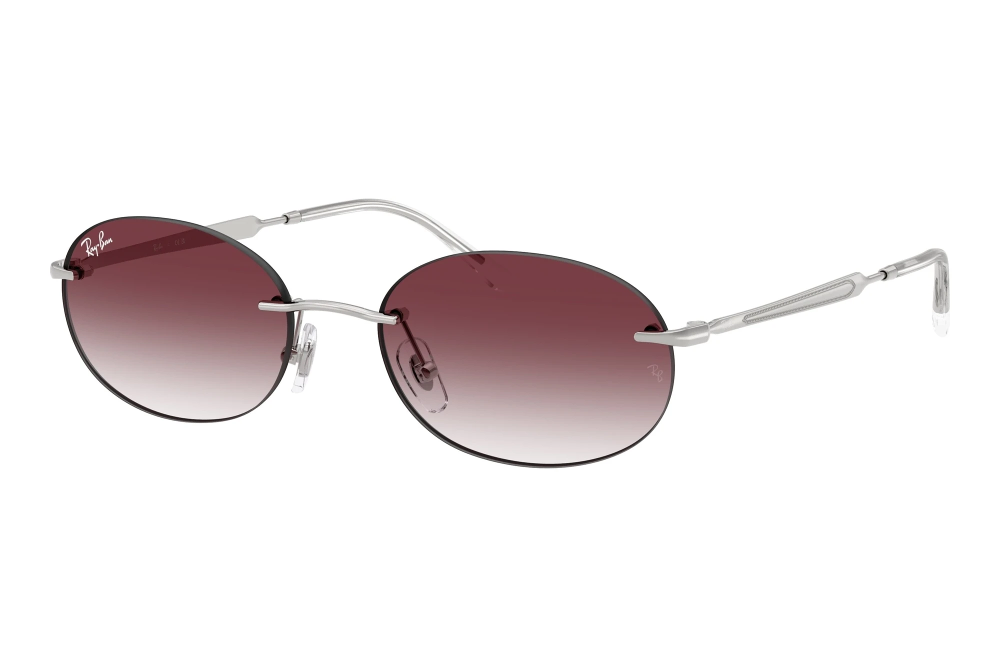 Ray-Ban RB3767 003/8H Clear Gradient Dark VioletSilver Ray-Ban RB3767 003/8H Clear Gradient Dark VioletSilver
