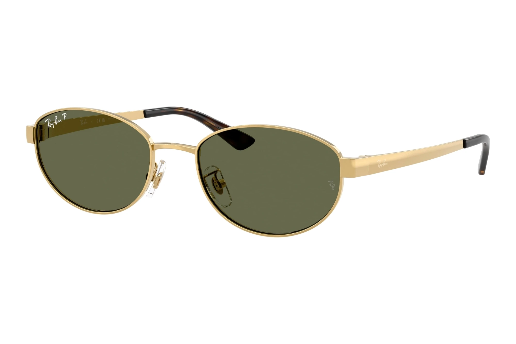 Ray-Ban RB3774D 001/9A Dark Green PolarizedArista Gold Ray-Ban RB3774D 001/9A Dark Green PolarizedArista Gold