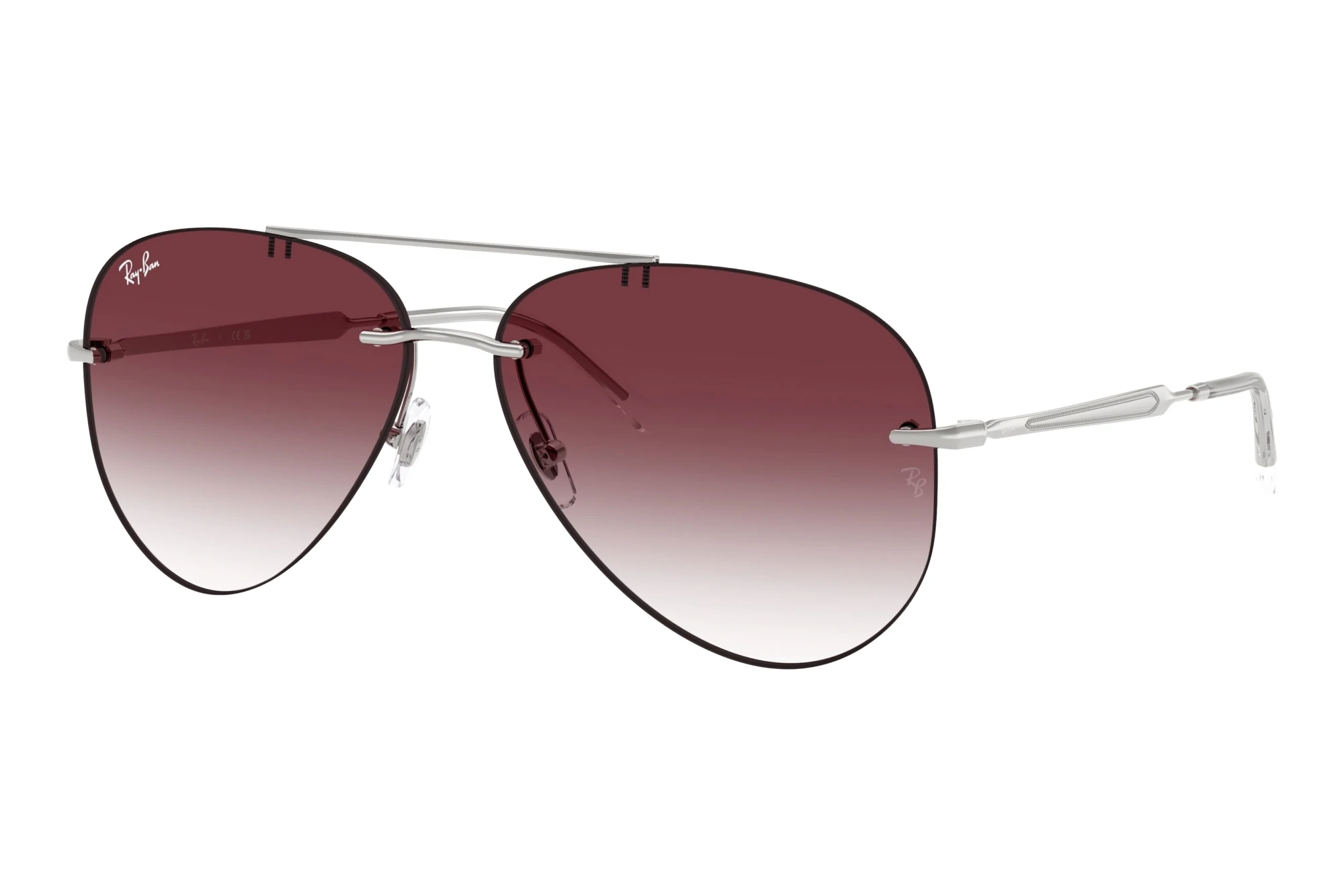 Ray-Ban RB3791 003/8H Clear Gradient Dark VioletSilver Ray-Ban RB3791 003/8H Clear Gradient Dark VioletSilver