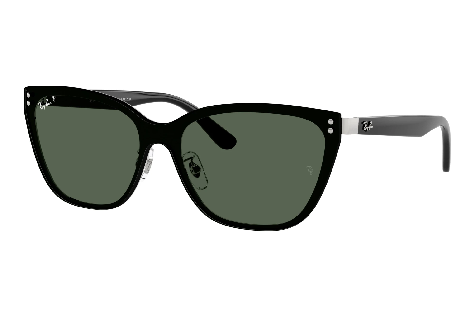 Ray-Ban RB3798D 003/9A Polarized GreenSilver Ray-Ban RB3798D 003/9A Polarized GreenSilver