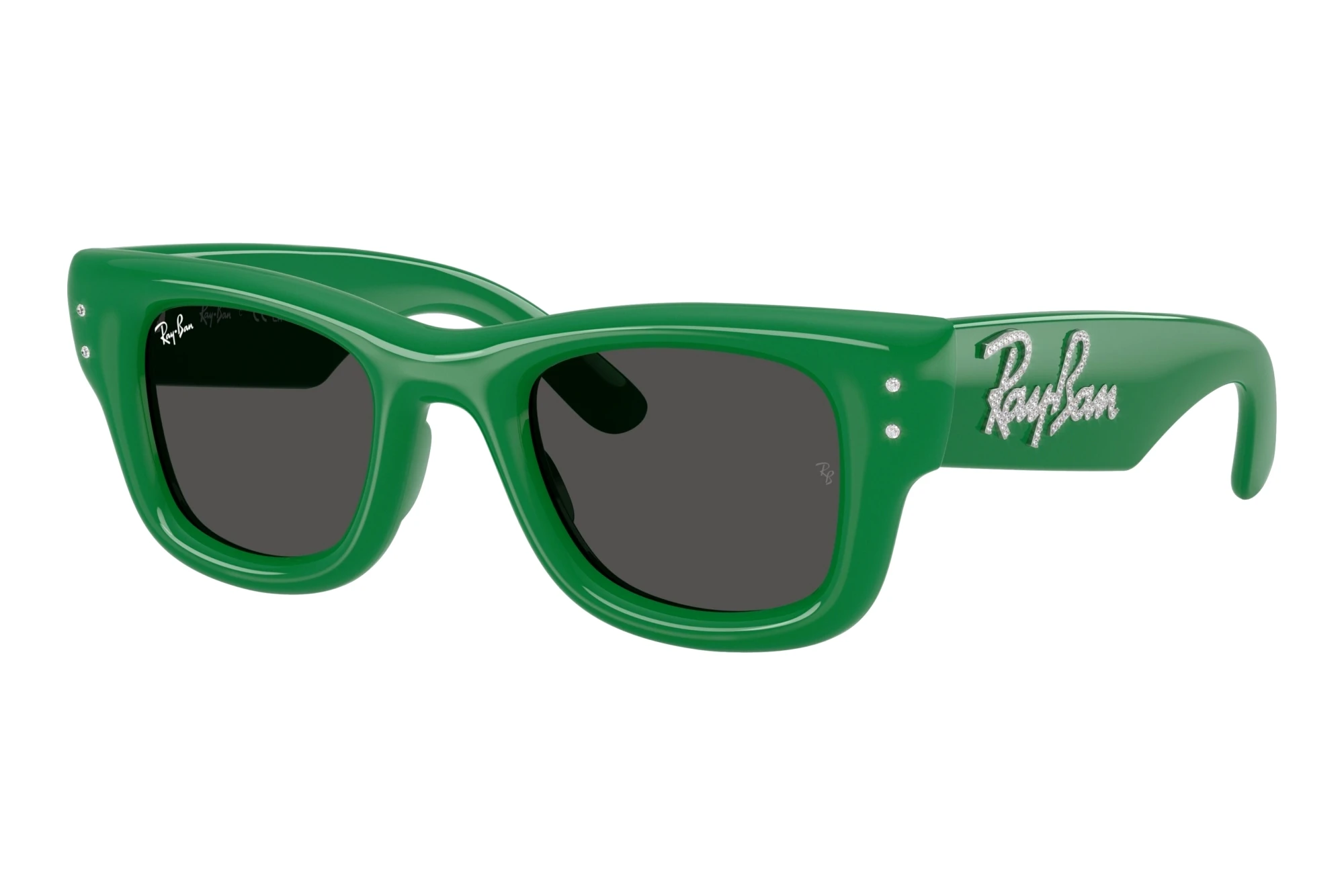 Ray-Ban RB4940B 685987 Ultra BlackGreen & Strass Ray-Ban RB4940B 685987 Ultra BlackGreen & Strass