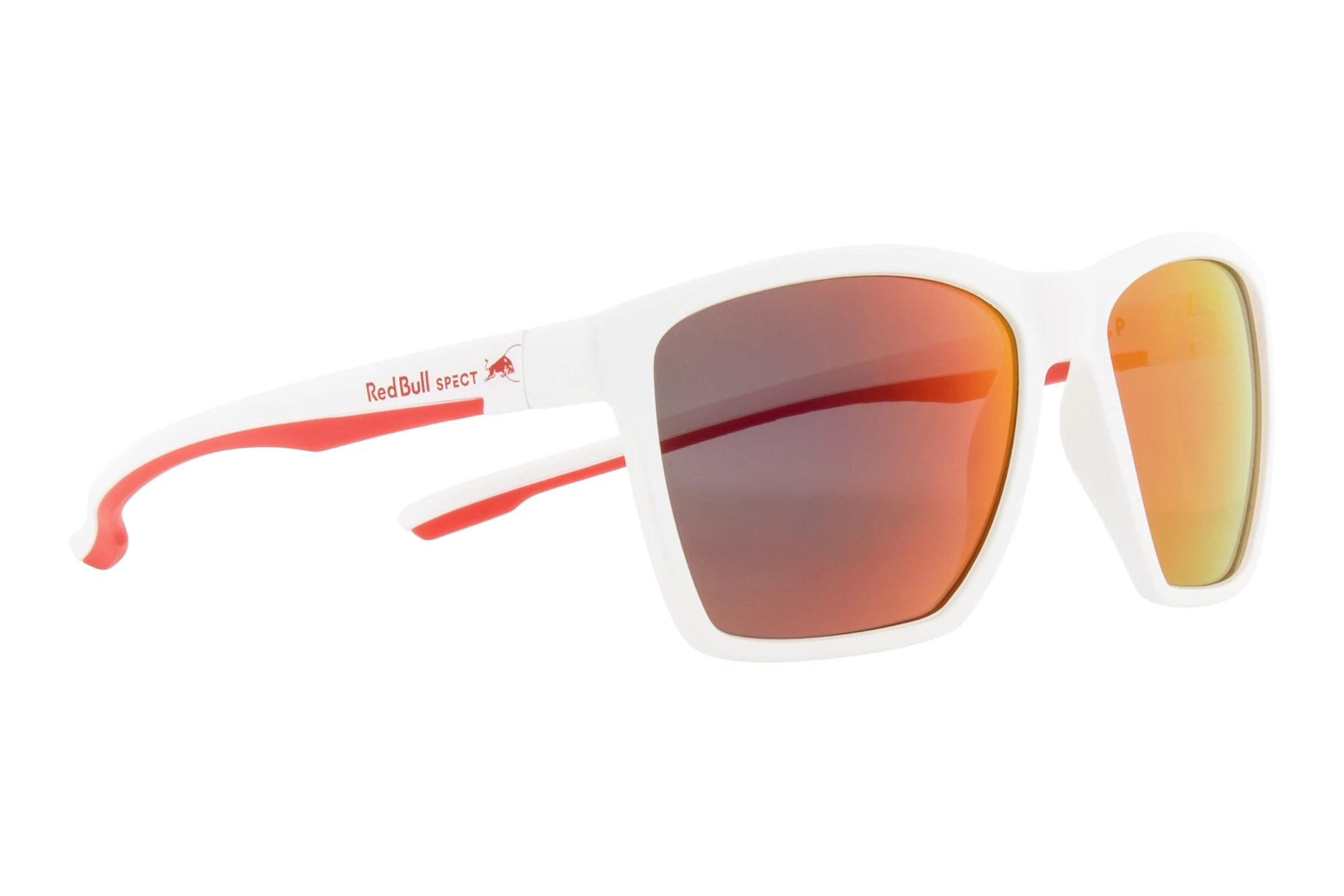 Red Bull SPECT FILP 006P smoke with red mirror POLwhite Red Bull SPECT FILP 006P smoke with red mirror POLwhite
