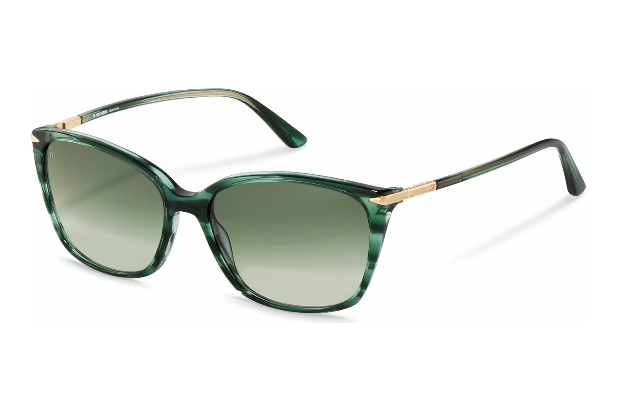 Rodenstock R3320 C123 GREEN GRADIENTgreen structured, gold Rodenstock R3320 C123 GREEN GRADIENTgreen structured, gold