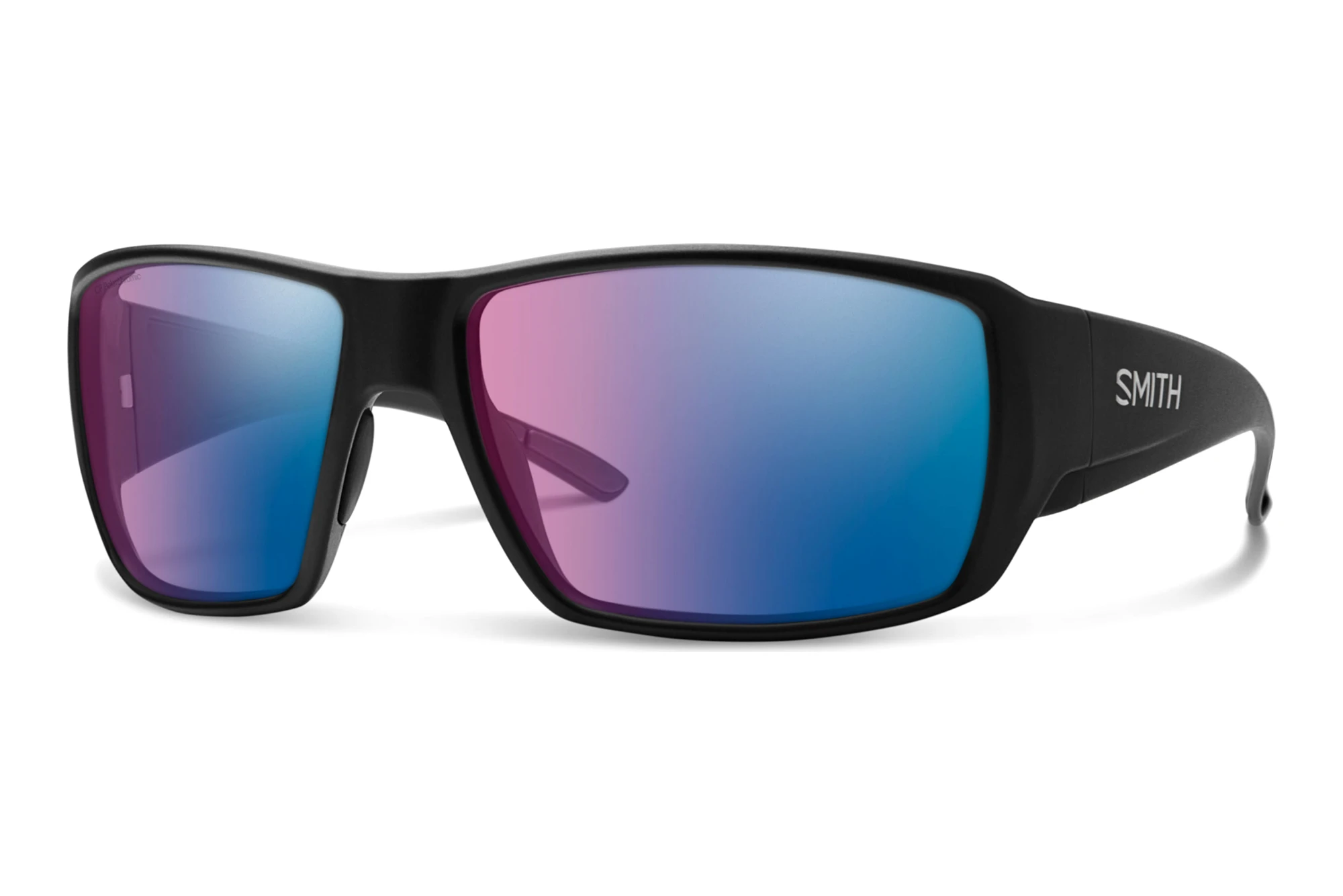 Smith GUIDE CHOICE/N 003/7V BLUE MIRROR PINK POLARIZED FT HCMATTE BLACK Smith GUIDE CHOICE/N 003/7V BLUE MIRROR PINK POLARIZED FT HCMATTE BLACK