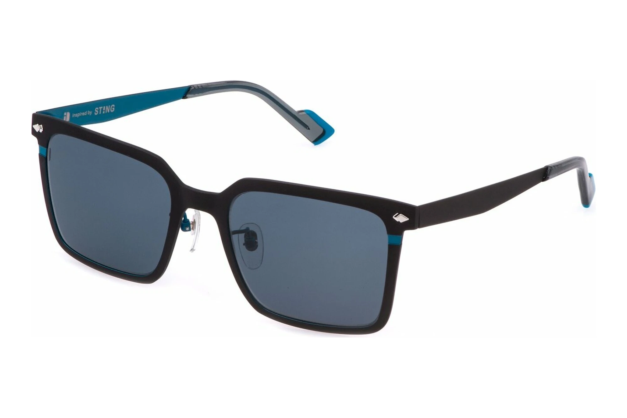 Sting SST523 0SB3 BLUESEMI MATT BLACK W/COLOURED PARTS Sting SST523 0SB3 BLUESEMI MATT BLACK W/COLOURED PARTS