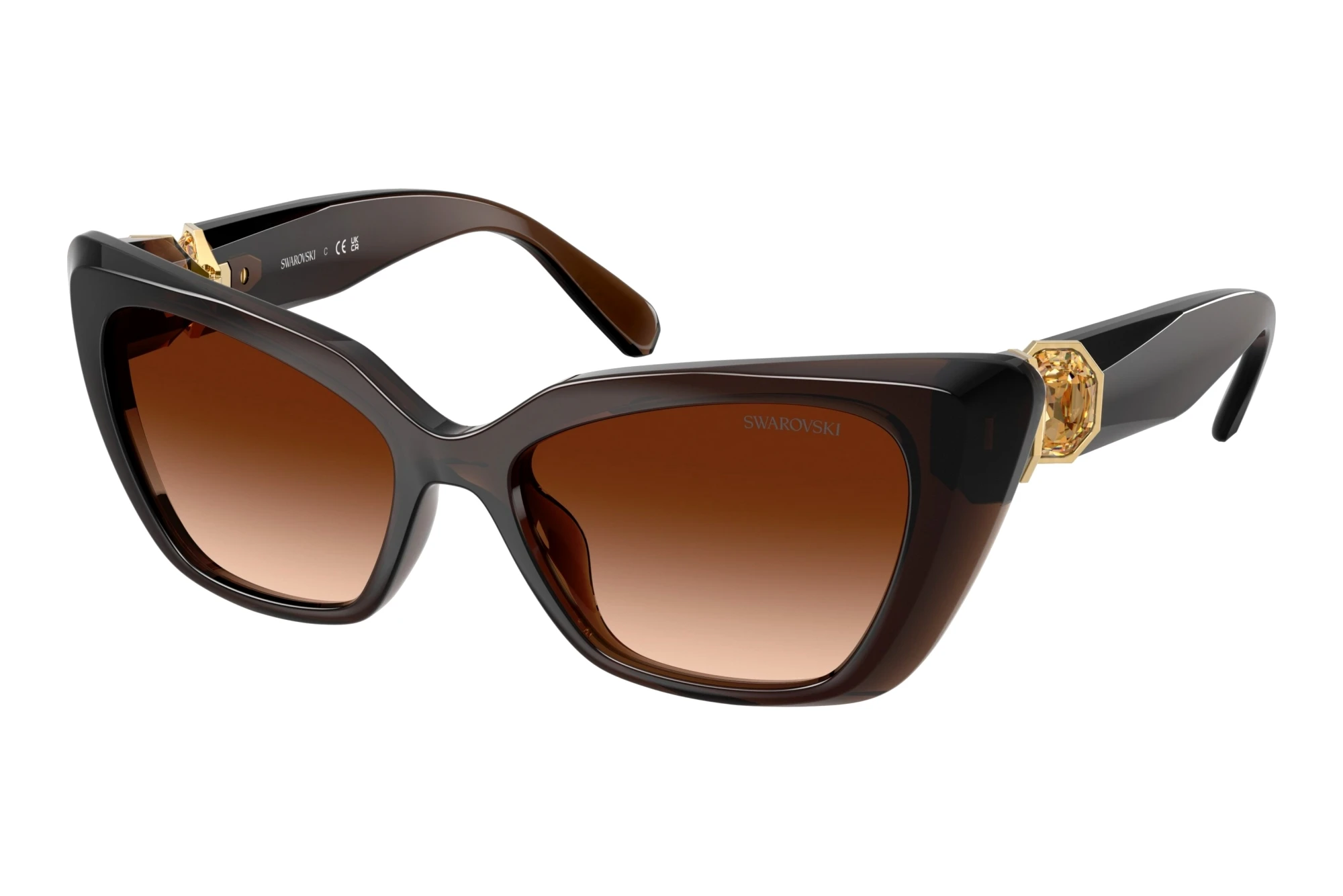 Swarovski SK6047 108474 Brown GradientTransparent Brown Swarovski SK6047 108474 Brown GradientTransparent Brown