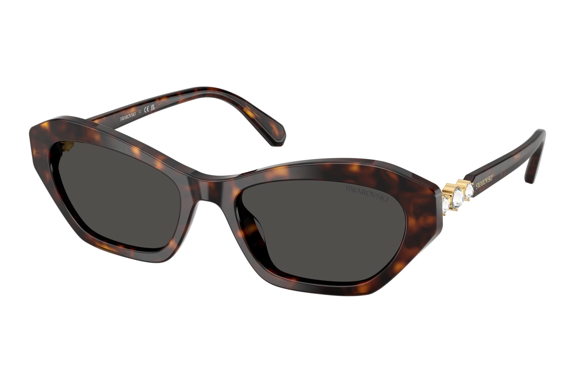 Swarovski SK6048 100287 Dark GreyHavana Swarovski SK6048 100287 Dark GreyHavana