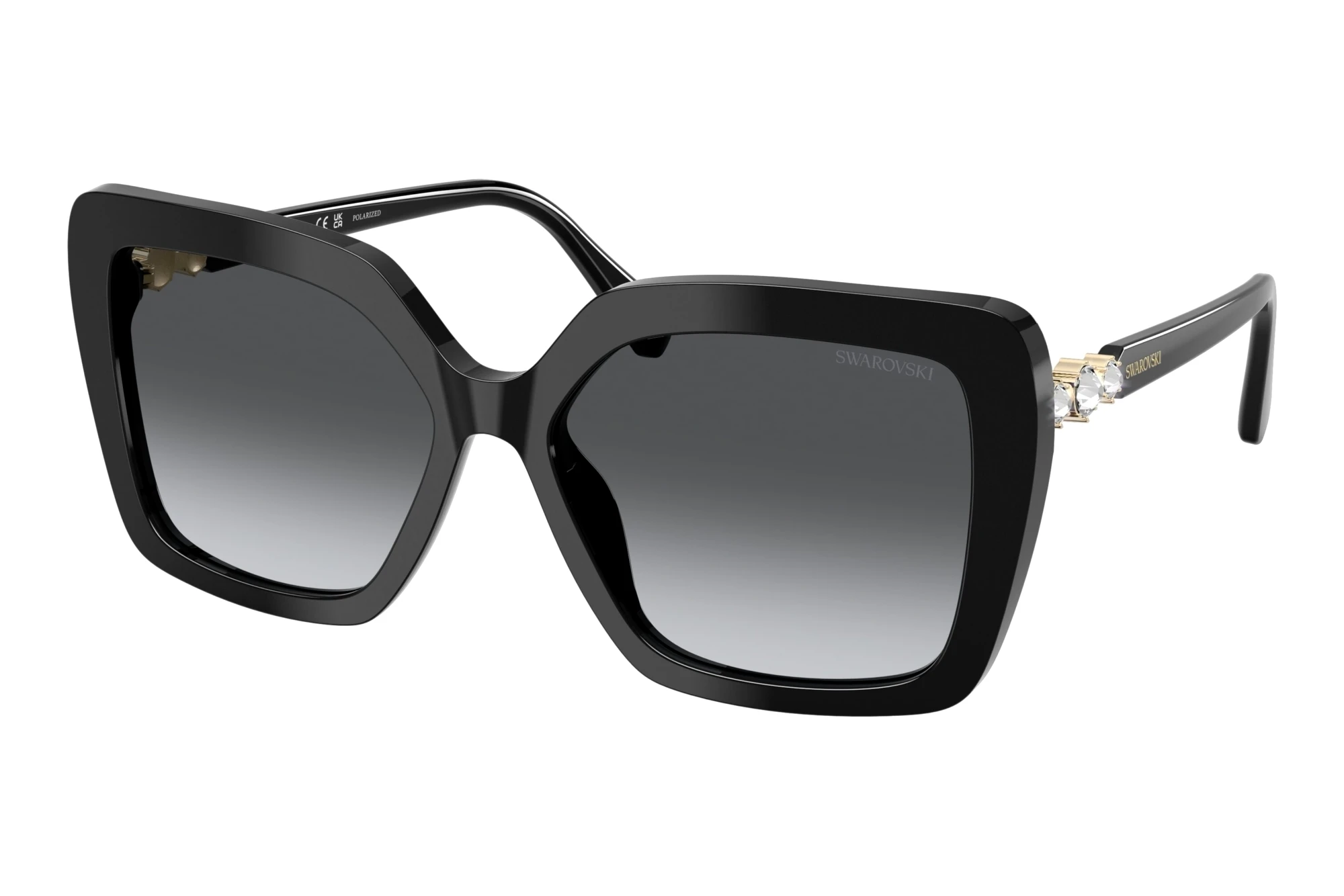Swarovski SK6049 1001T3 Gradient Grey PolarizedBlack Swarovski SK6049 1001T3 Gradient Grey PolarizedBlack