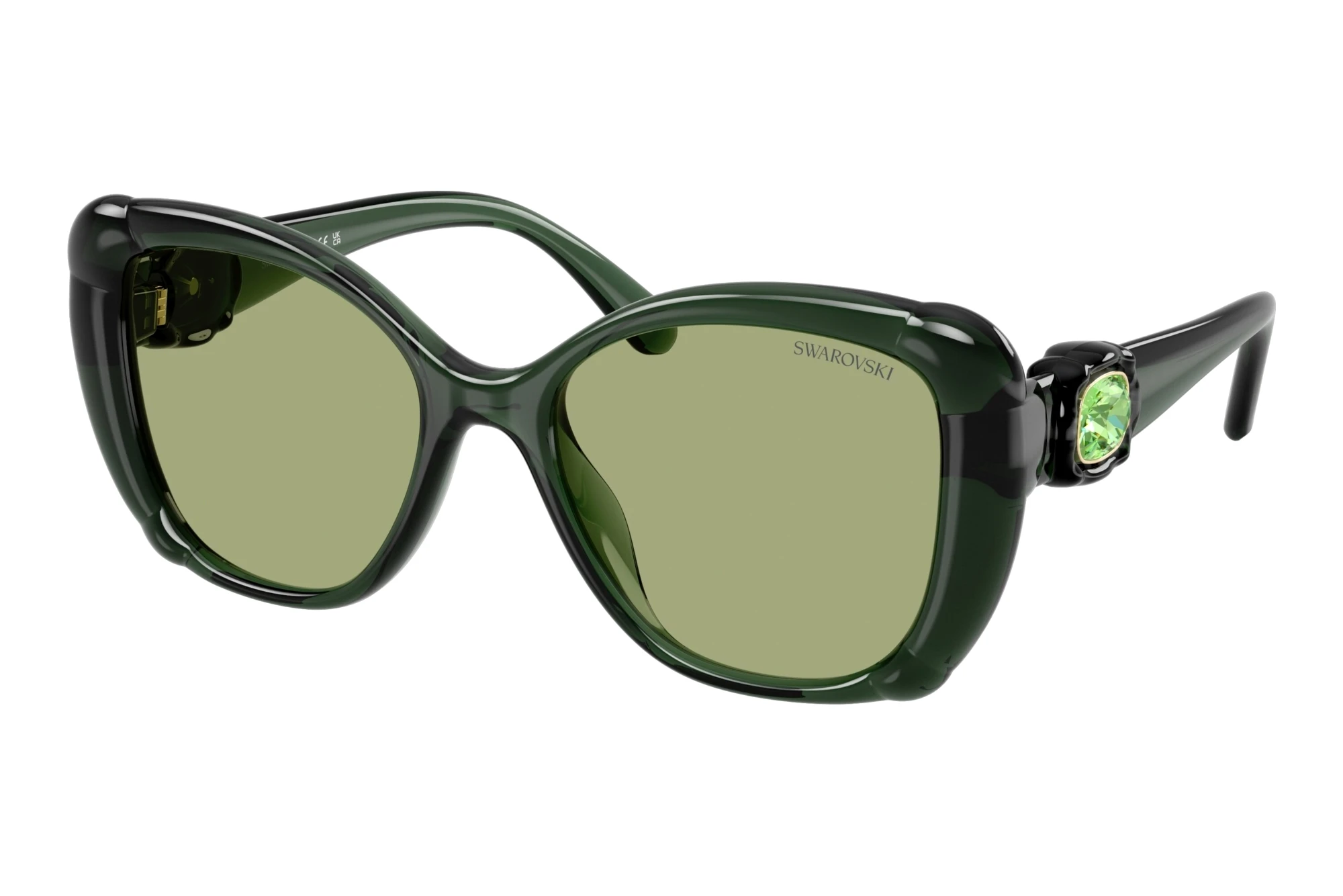 Swarovski SK6051U 104382 GreenTransparent Green Swarovski SK6051U 104382 GreenTransparent Green