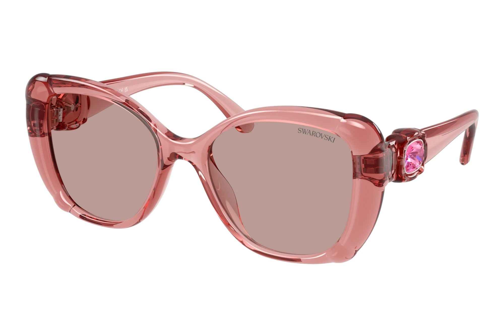Swarovski SK6051U 30017N Light Purple BrownTransparent Pink Swarovski SK6051U 30017N Light Purple BrownTransparent Pink