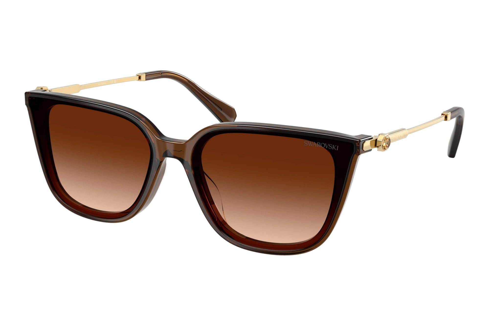 Swarovski SK6054D 108474 Gradient BrownTransparent Brown Swarovski SK6054D 108474 Gradient BrownTransparent Brown
