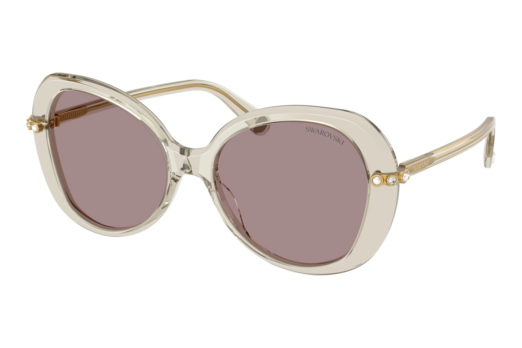 Swarovski SK6059 3003LA VioletTransparent Beige Swarovski SK6059 3003LA VioletTransparent Beige
