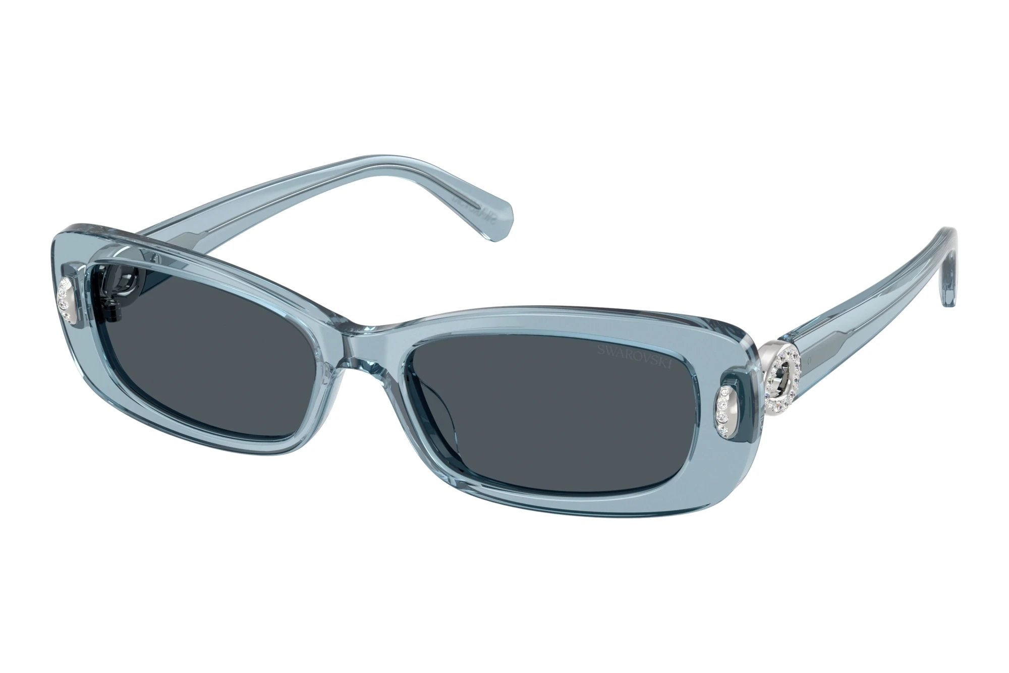 Swarovski SK6071U 110887 Dark GreyTransparent Light Blue Swarovski SK6071U 110887 Dark GreyTransparent Light Blue