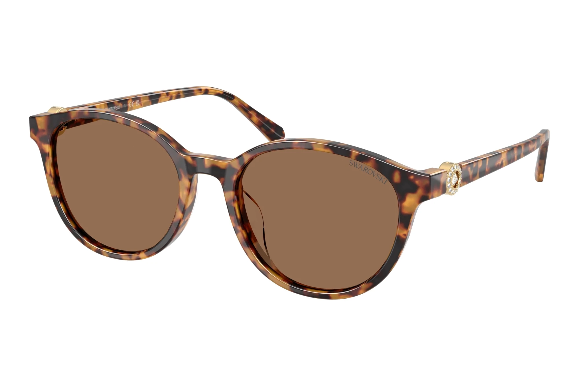 Swarovski SK6075D 104073 Dark BrownHavana Swarovski SK6075D 104073 Dark BrownHavana