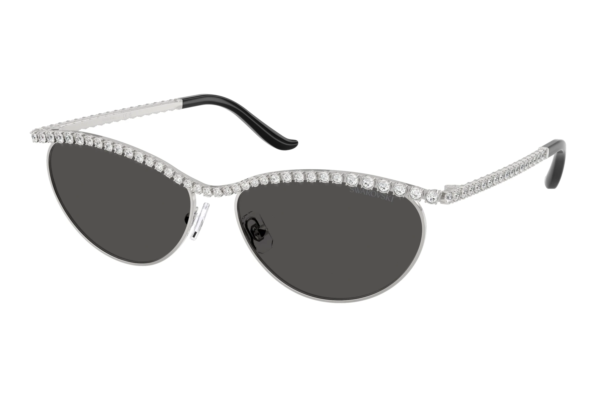 Swarovski SK7046 400187 Dark GreySilver Swarovski SK7046 400187 Dark GreySilver