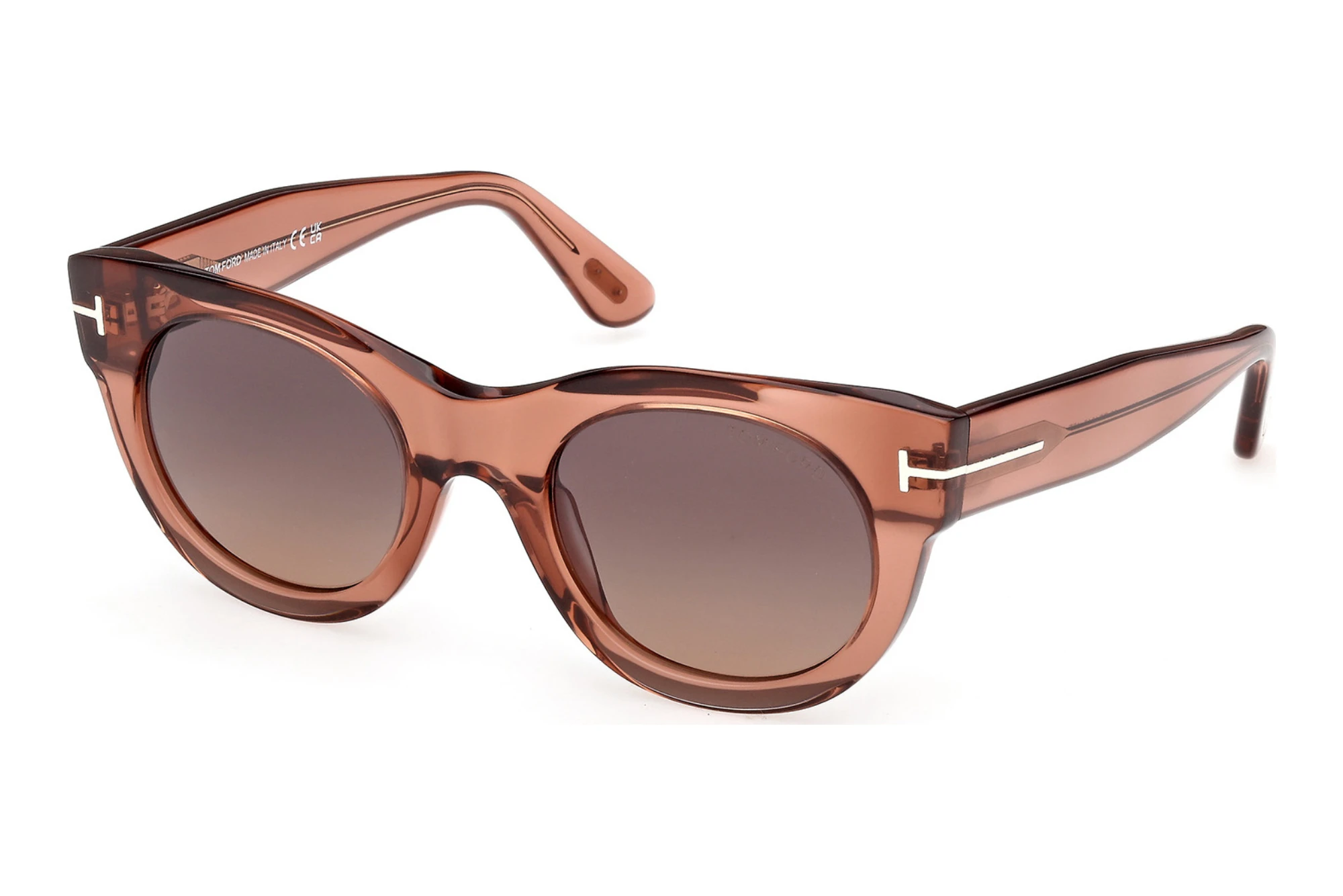 Tom Ford FT1315 45T bordeaux verlaufendGlänzend Hellbraun Tom Ford FT1315 45T bordeaux verlaufendGlänzend Hellbraun