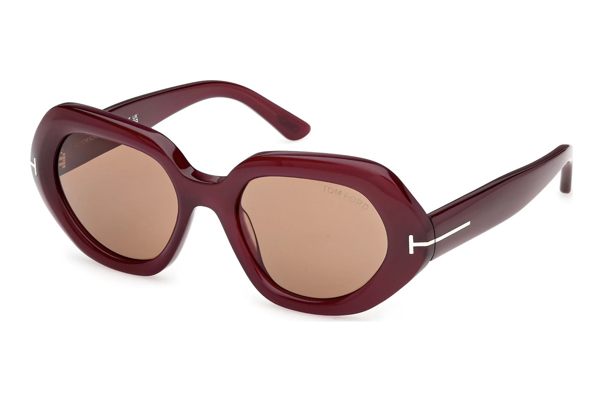 Tom Ford FT1317 81E braunGlänzend Violett Tom Ford FT1317 81E braunGlänzend Violett