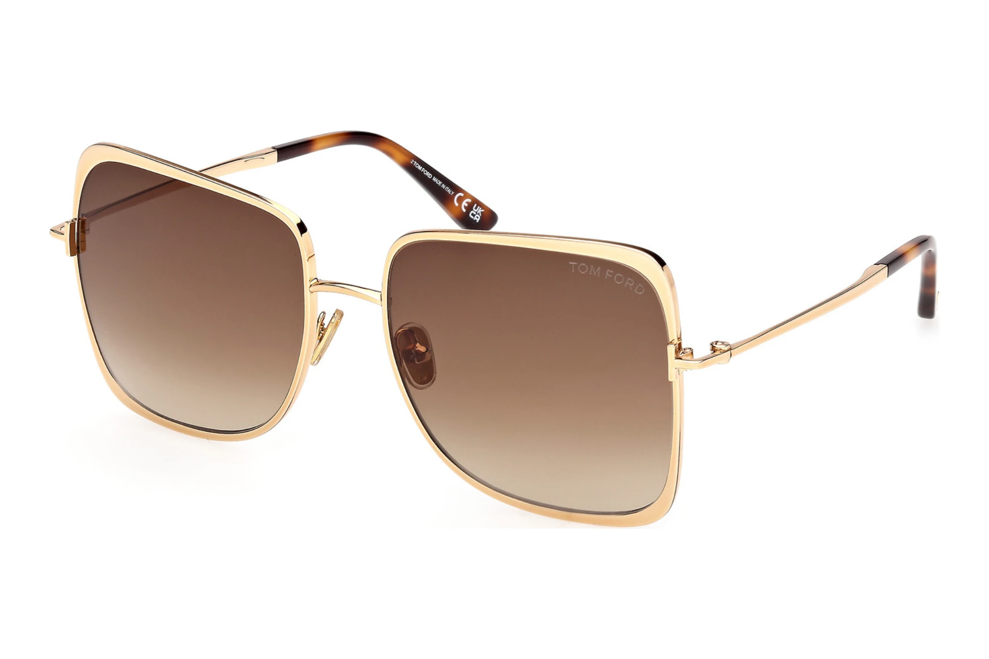 Tom Ford FT1319 30F braun verlaufendGlänzend Tiefgold Tom Ford FT1319 30F braun verlaufendGlänzend Tiefgold
